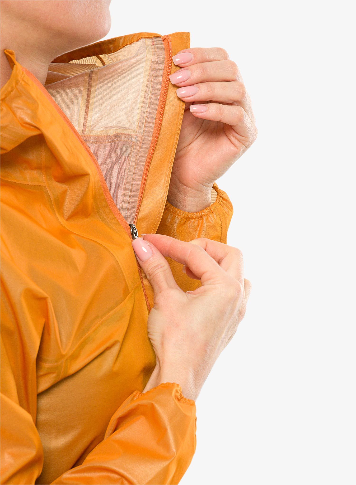 Dámská bunda do deště Houdini The Orange Jacket - orange