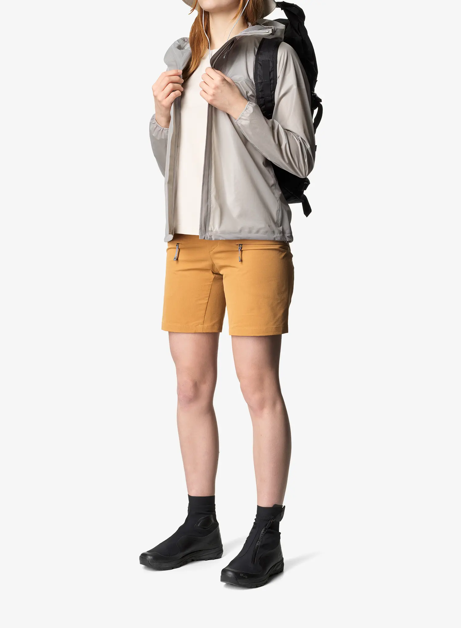 Dámská nepromokavá bunda s membránou Houdini The Orange Jacket - sandstorm