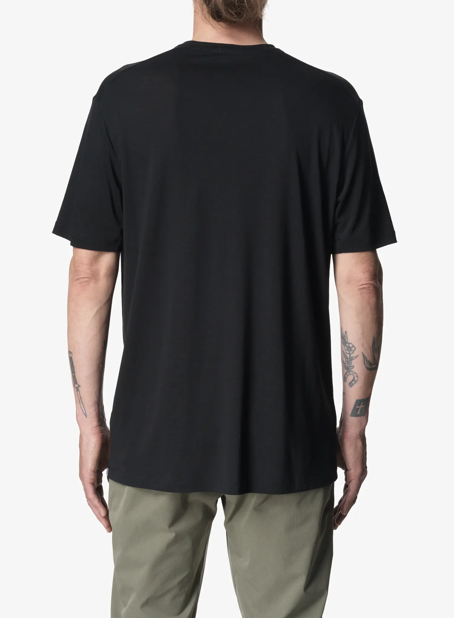 Tričko Houdini Tree Message Tee - true black/houdini
