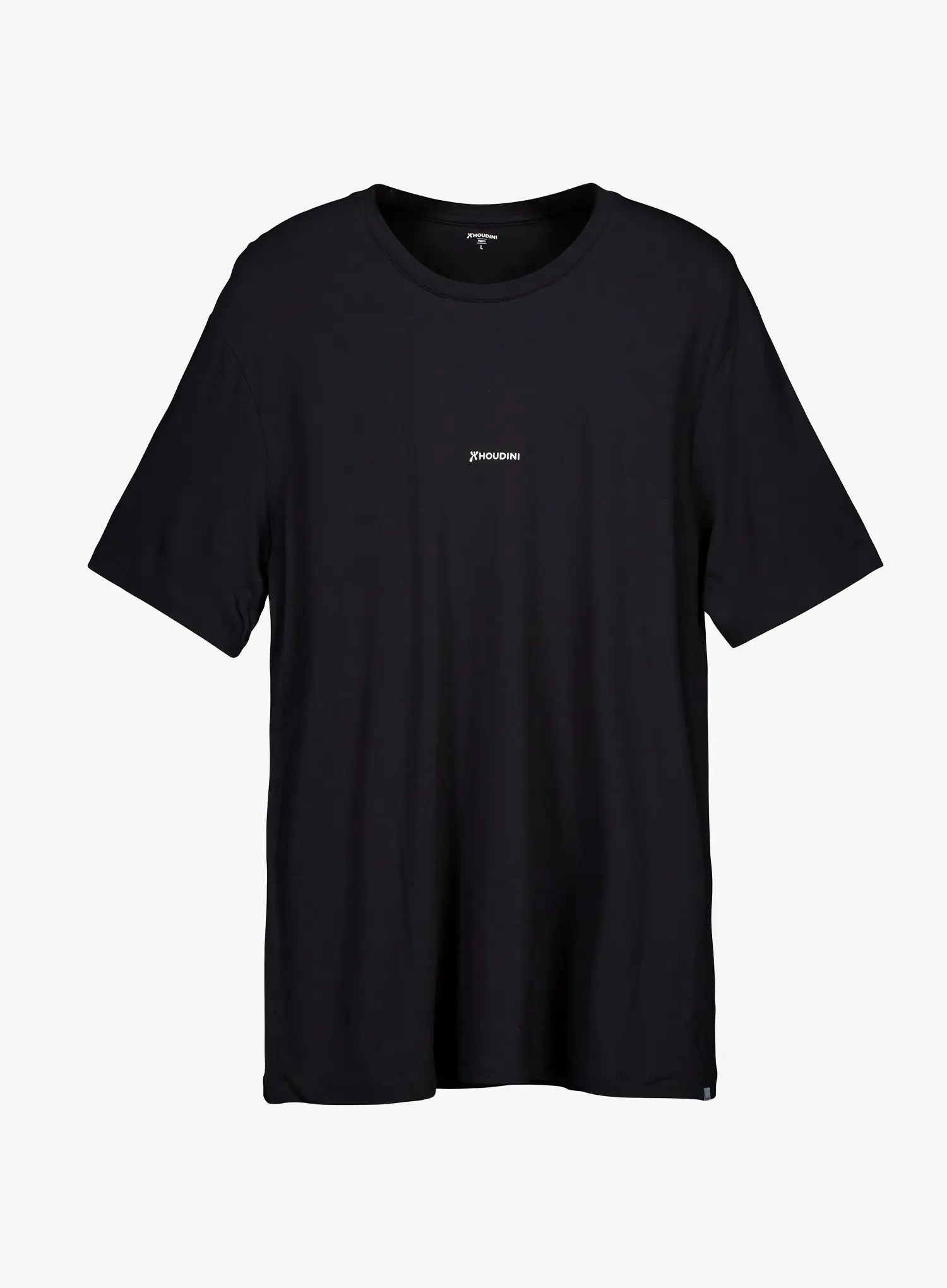 Tričko Houdini Tree Message Tee - true black/houdini
