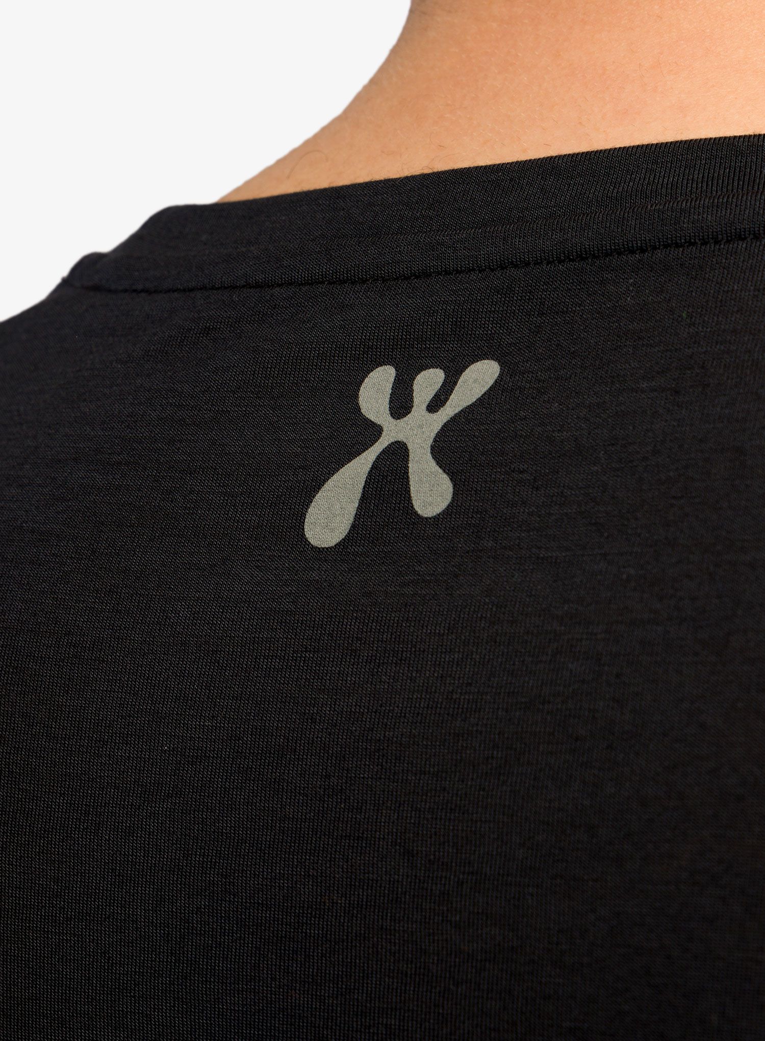 Pánské tričko Houdini Tree Message Tee - true black/reconnect