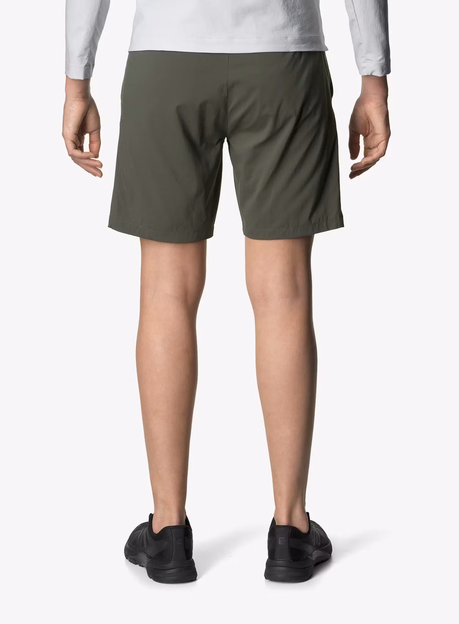 Turistické kraťasy dámské Houdini Wadi Shorts - baremark green