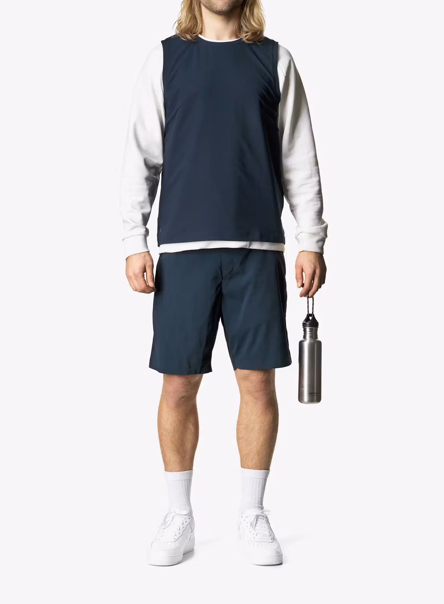 Outdoorové kraťasy Houdini Wadi Shorts - blue illusion
