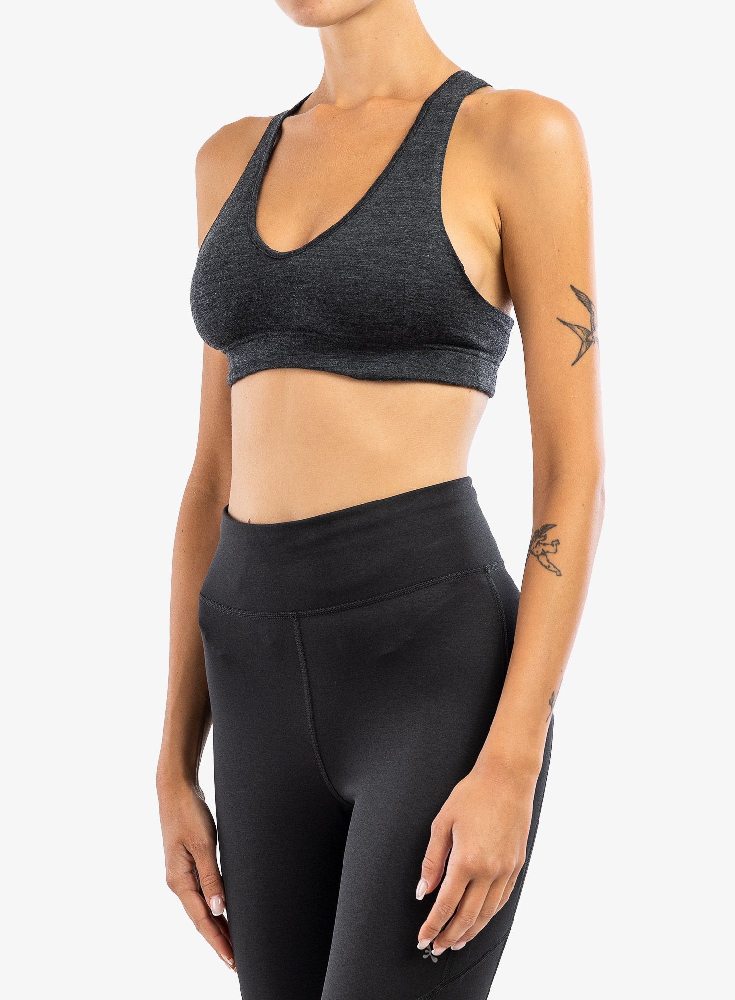 Sportovní podprsenka Houdini Wander Bra - true black