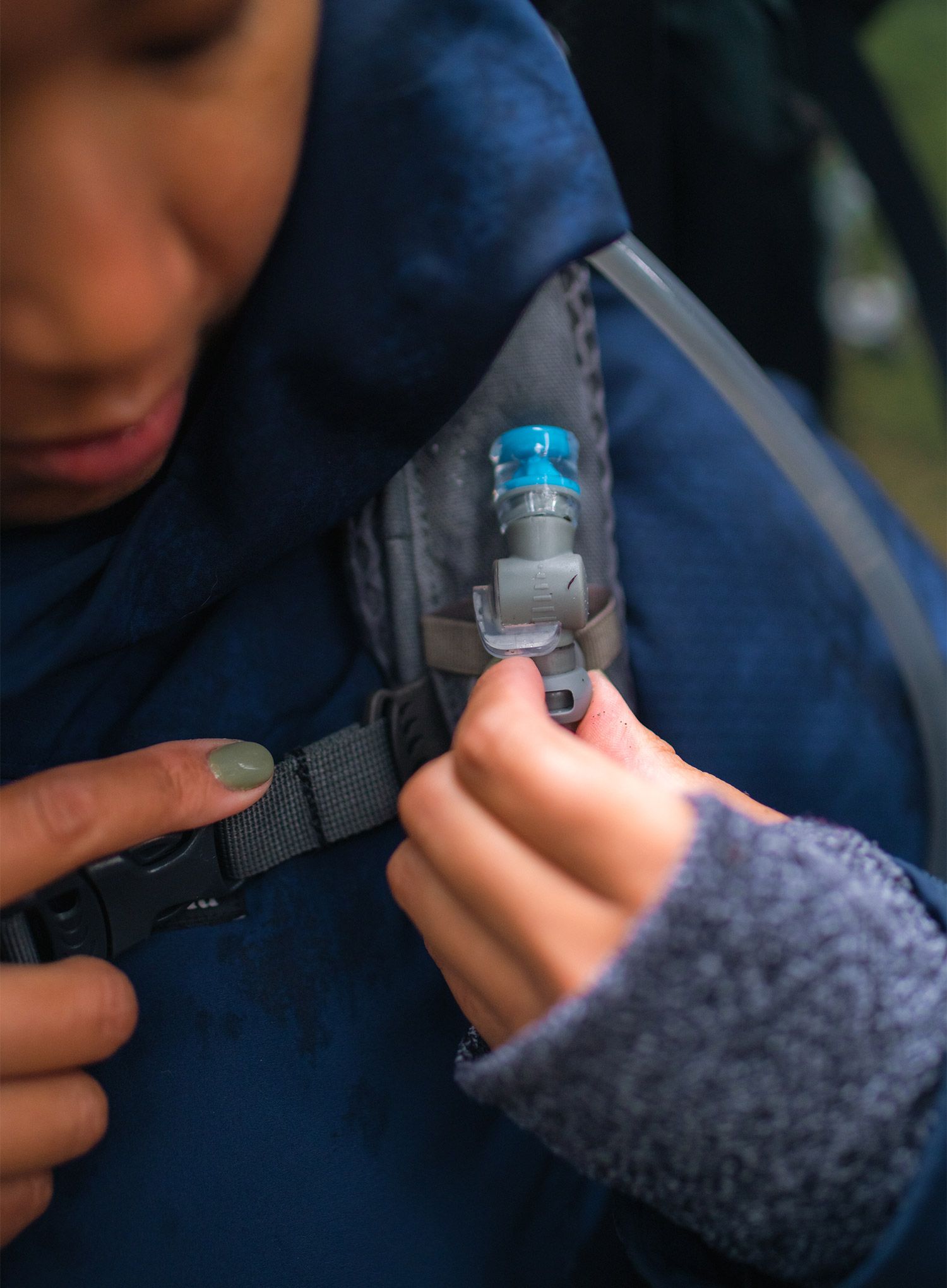 Náustek HydraPak Comet Bite Valve - malibu blue