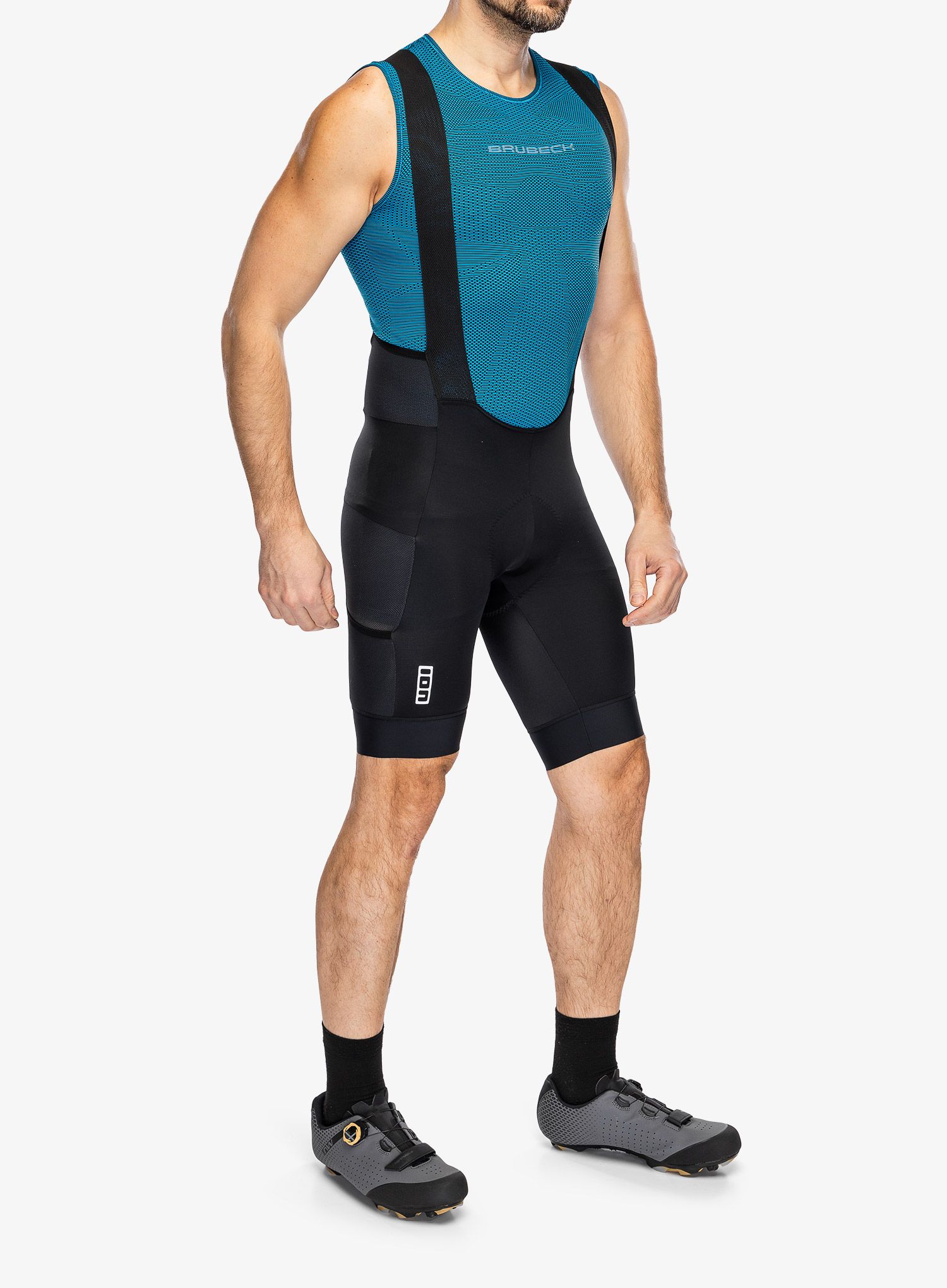 Cyklistické kraťasy ION In-Bibs Cargo - black