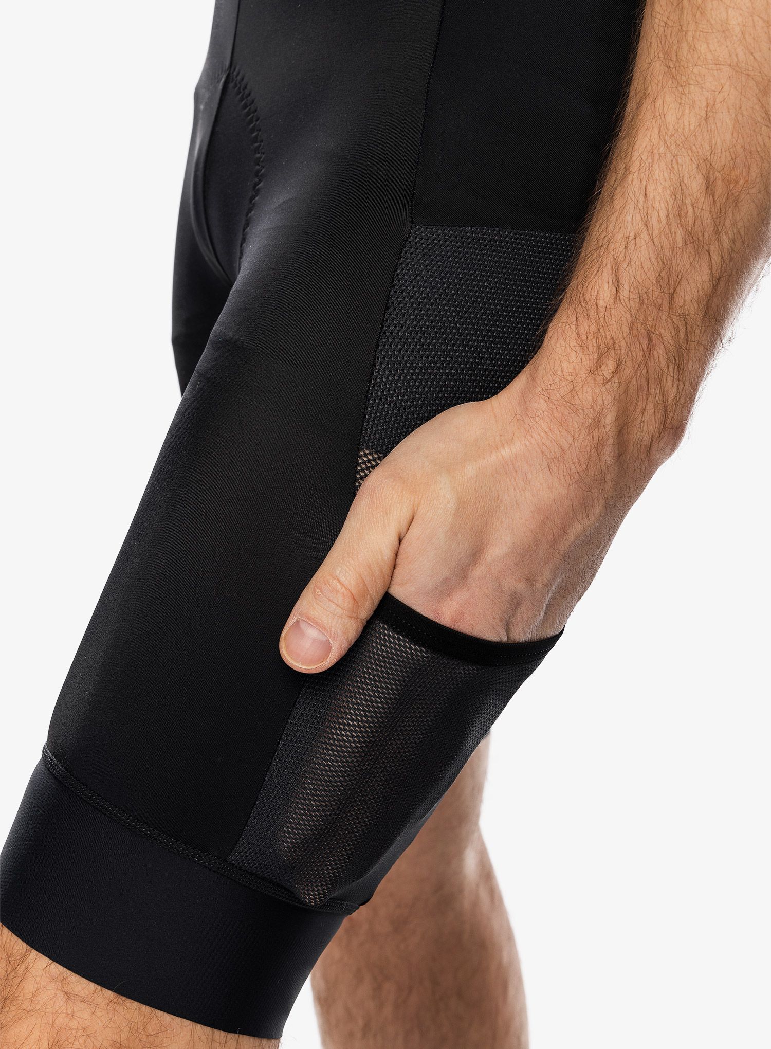 Cyklistické kraťasy ION In-Bibs Cargo - black