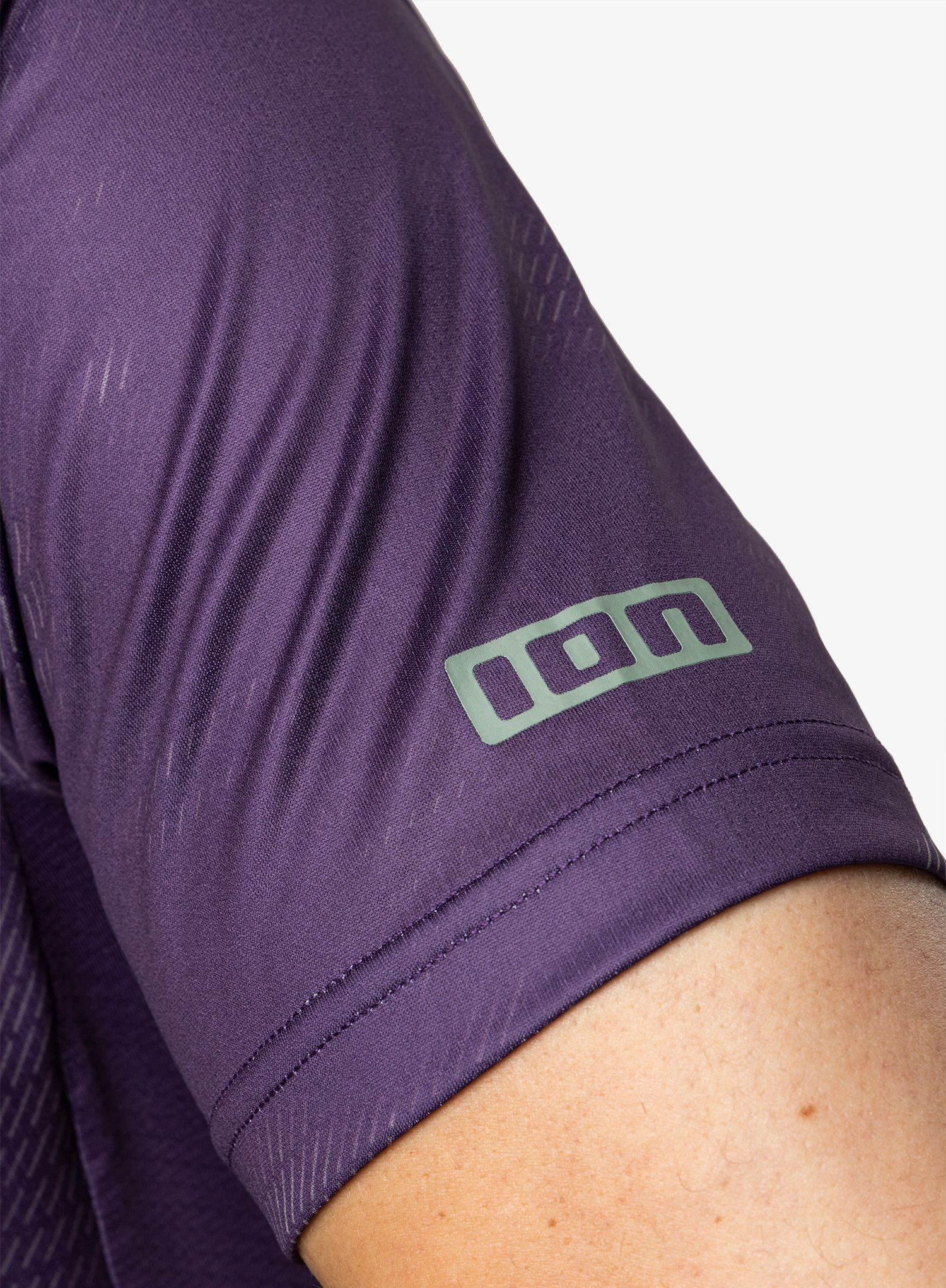 MTB triko ION Jersey Traze SS 2.0 - dark purple