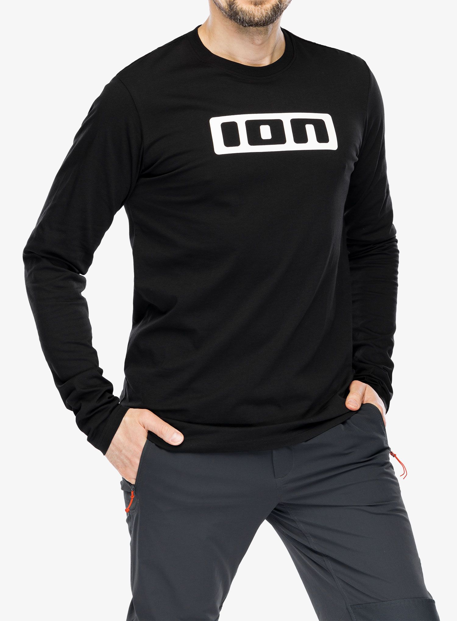 Longsleeve ION Logo LS - black