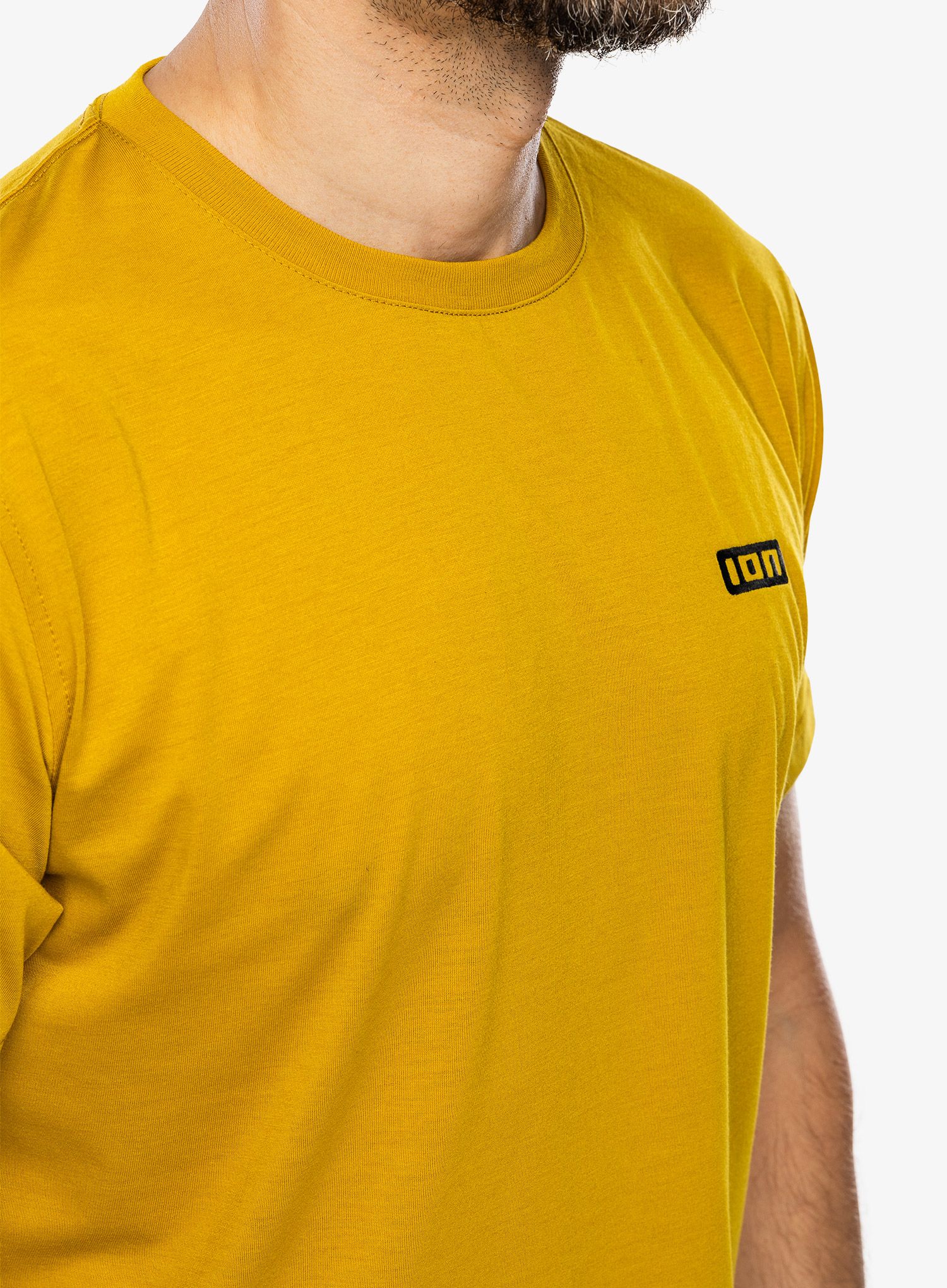 Cyklistické triko ION Logo SS DR - dark/amber
