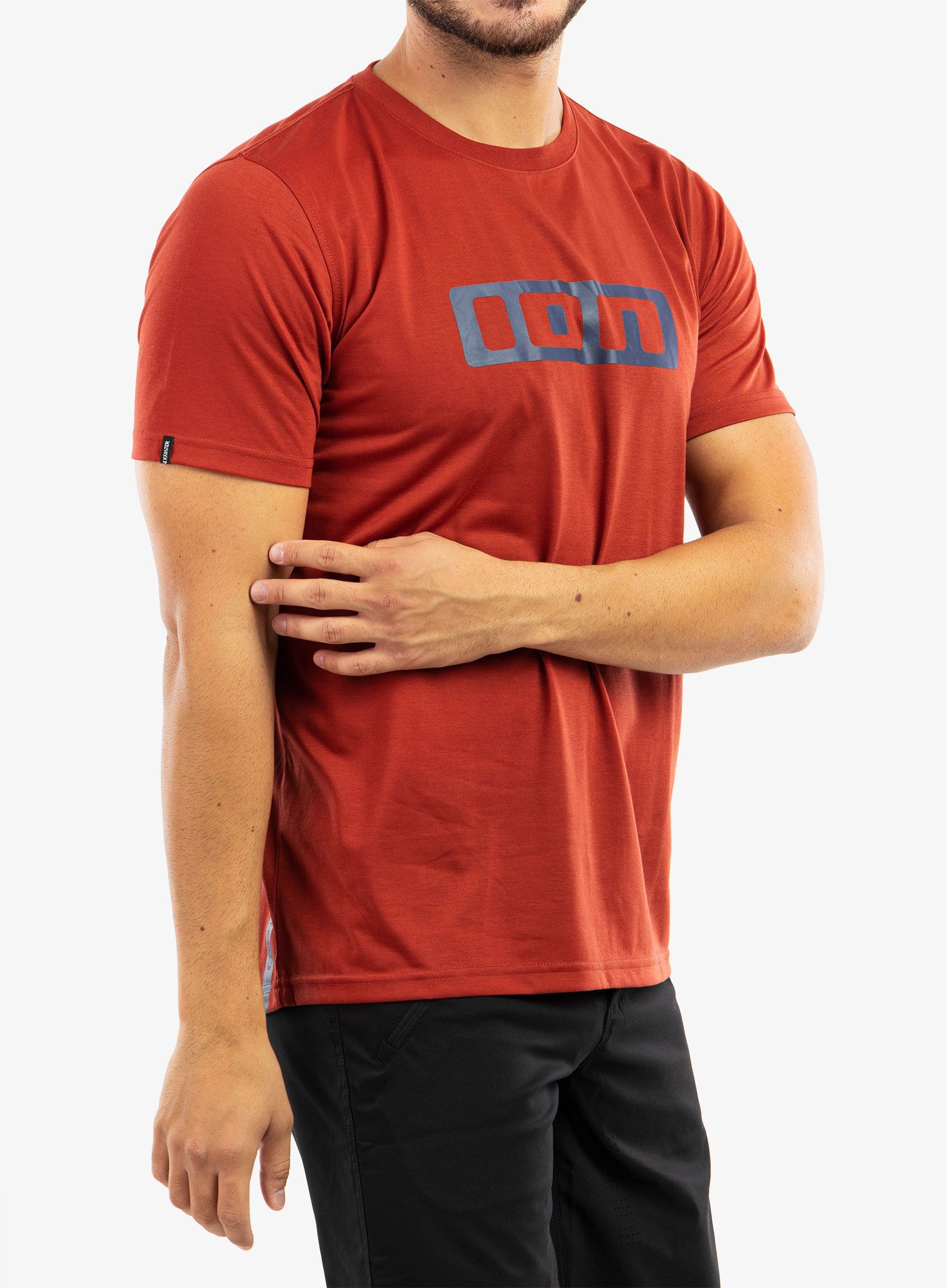 Cyklistický dres ION Logo SS DR - spicy red