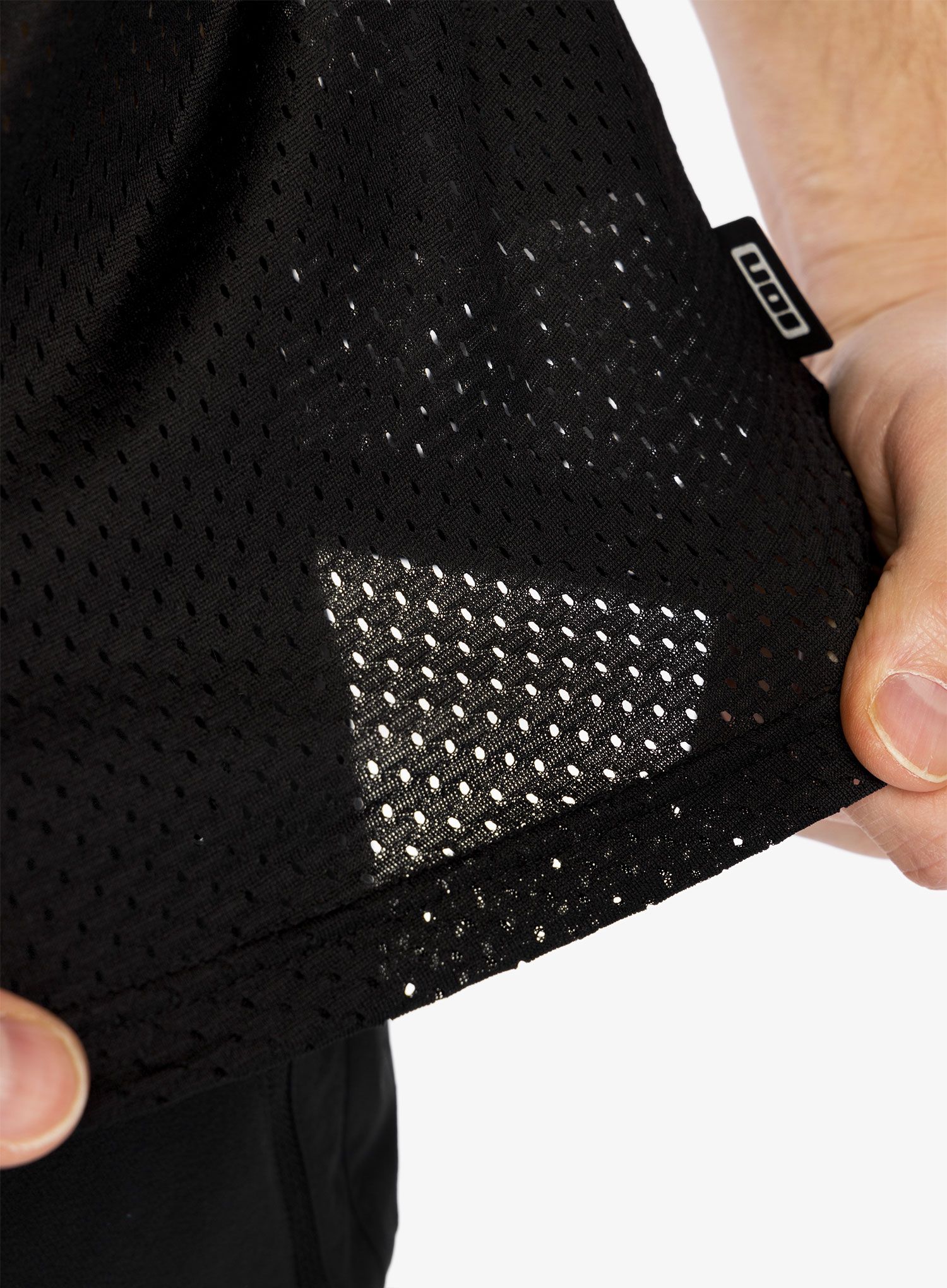 Cyklistické triko ION Logo SS Jersey - black