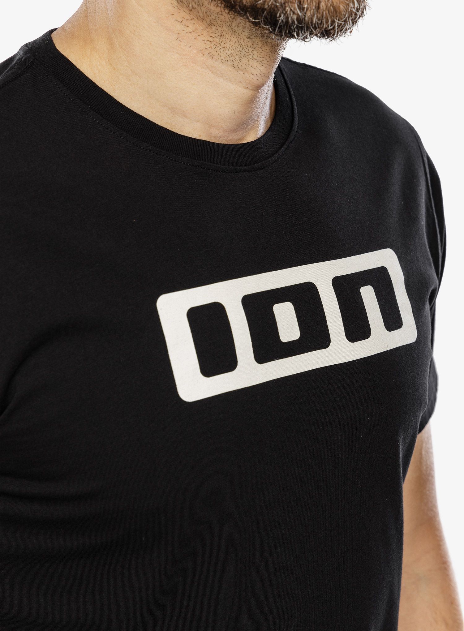 Bavlněné tričko ION Logo SS - black