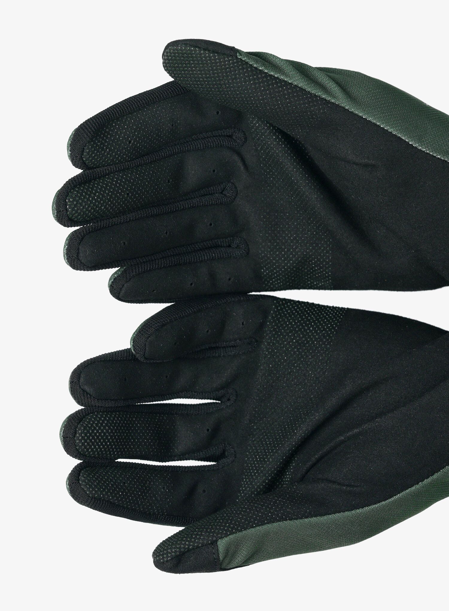 Rukavice na kolo ION Logo - forest green