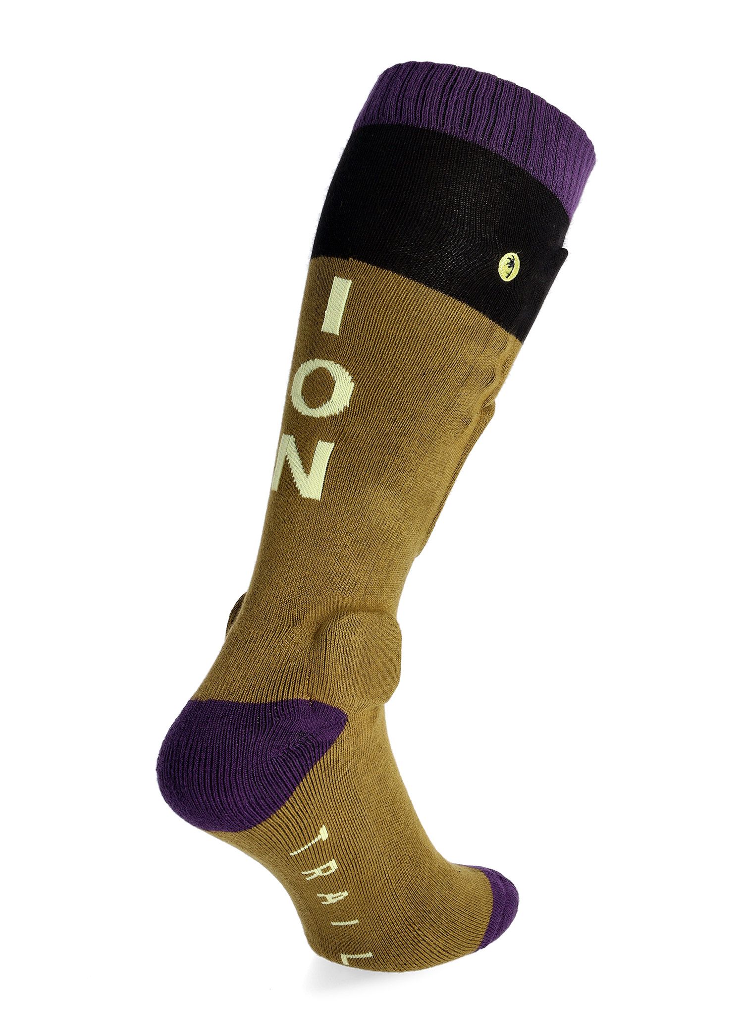 Ponožky na kolo ION Pads BD-Sock - dark mud