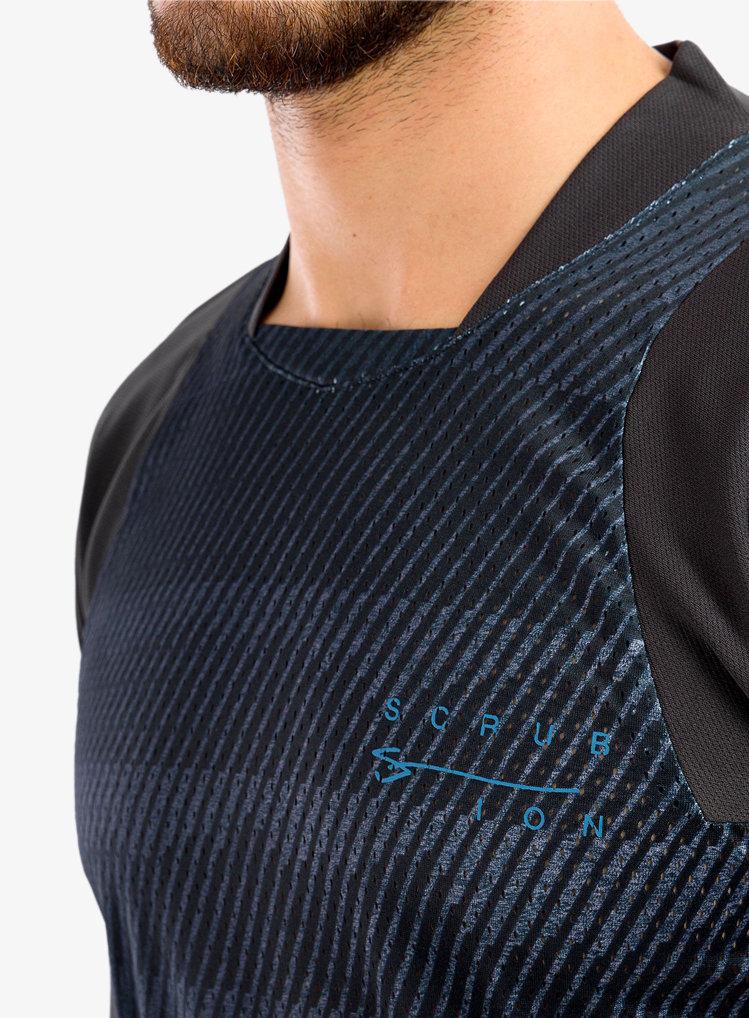 Tričko s dlouhým rukávem ION Scrub L/S - black
