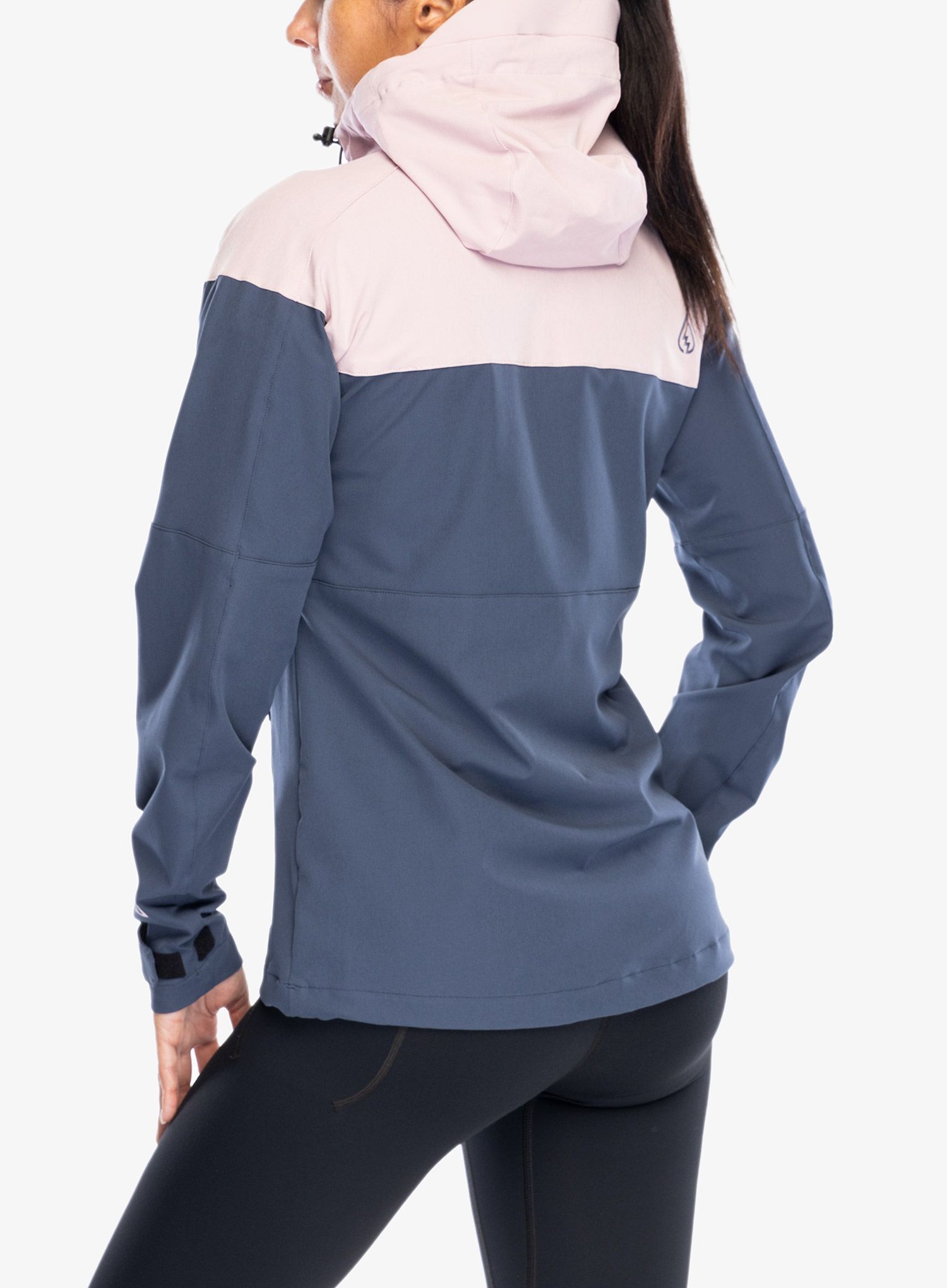 Dámská bunda na kolo ION Shelter 4W Softshell Jacket - indigo dawn
