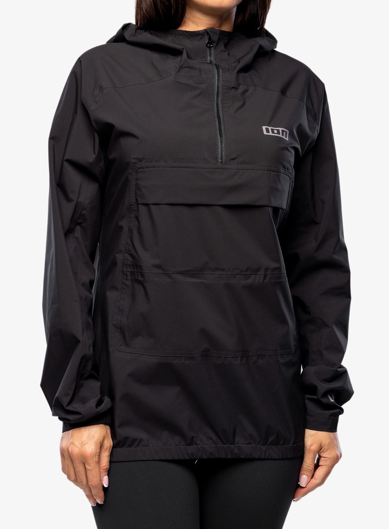 Cyklistická bunda ION Shelter Anorak - black 