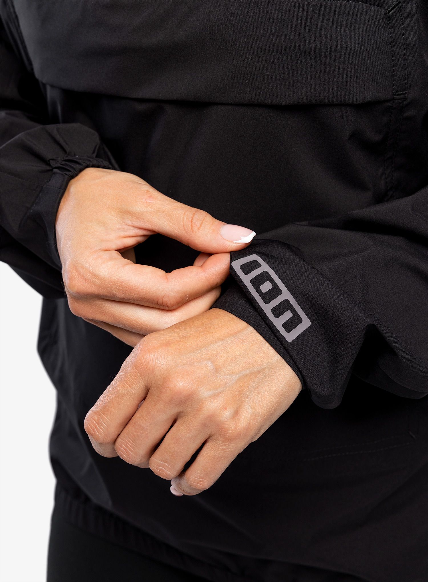 Cyklistická bunda ION Shelter Anorak - black 