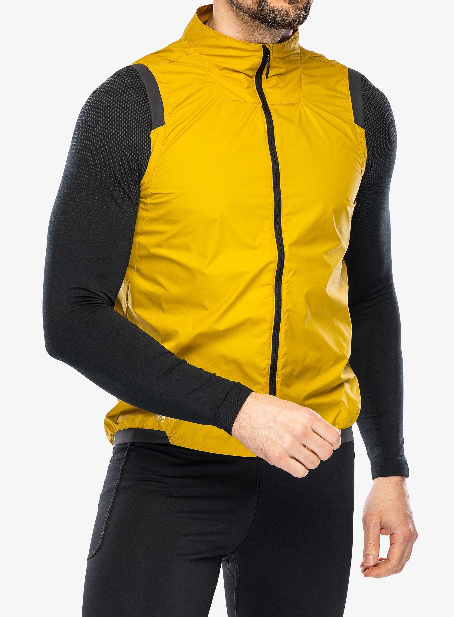 Cyklo vesta ION Shelter Lite Vest - dark/amber