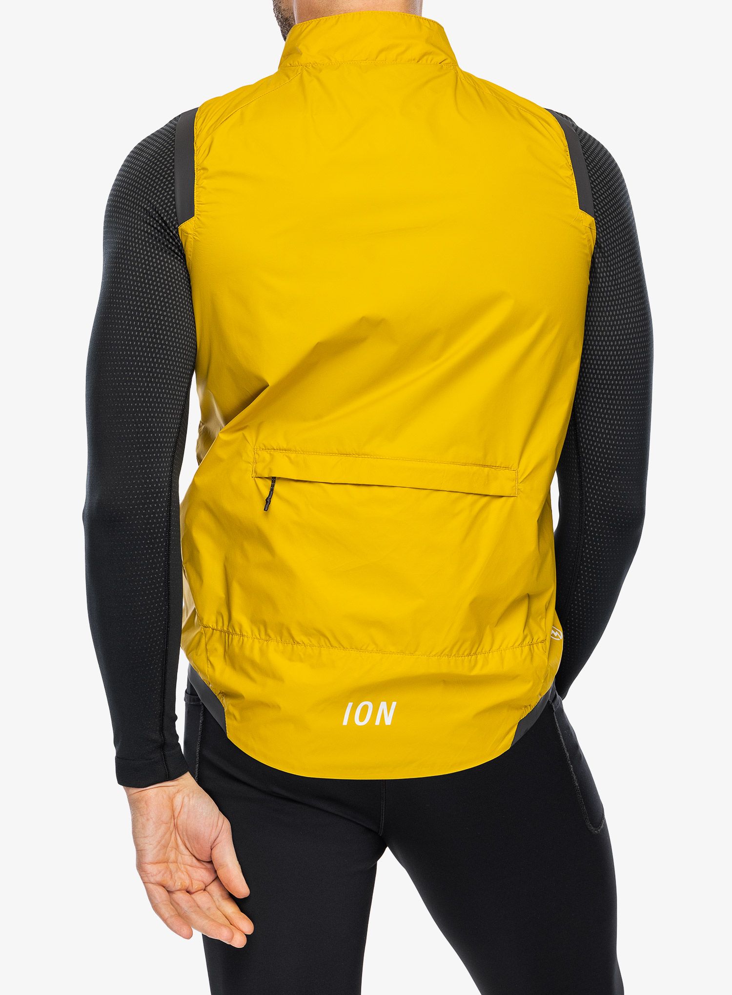 Cyklo vesta ION Shelter Lite Vest - dark/amber