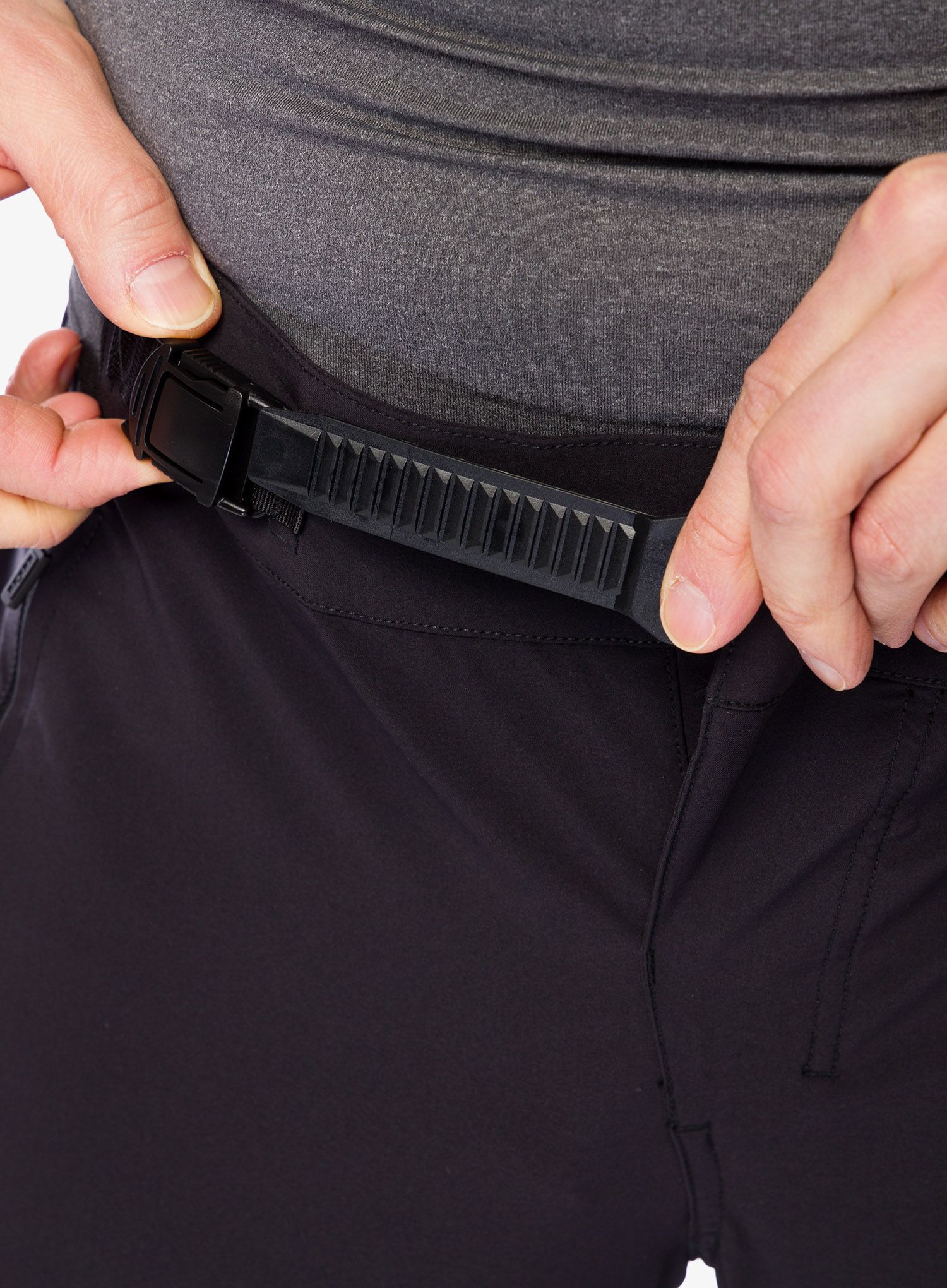 Cyklistické kalhoty ION Tech Logo Pants - black