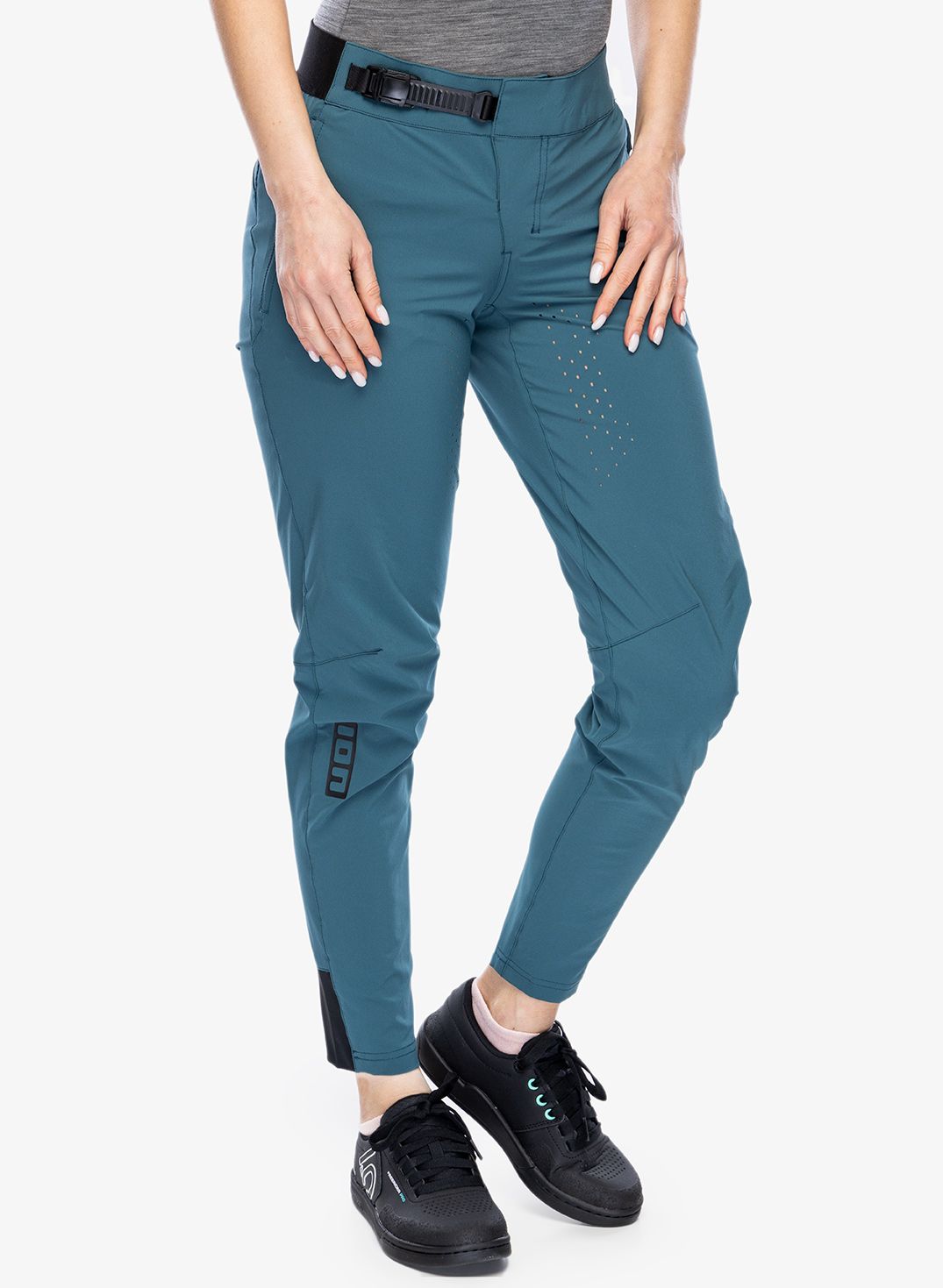 Dámské cyklistické kalhoty ION Tech Logo Pants - cosmic/blue