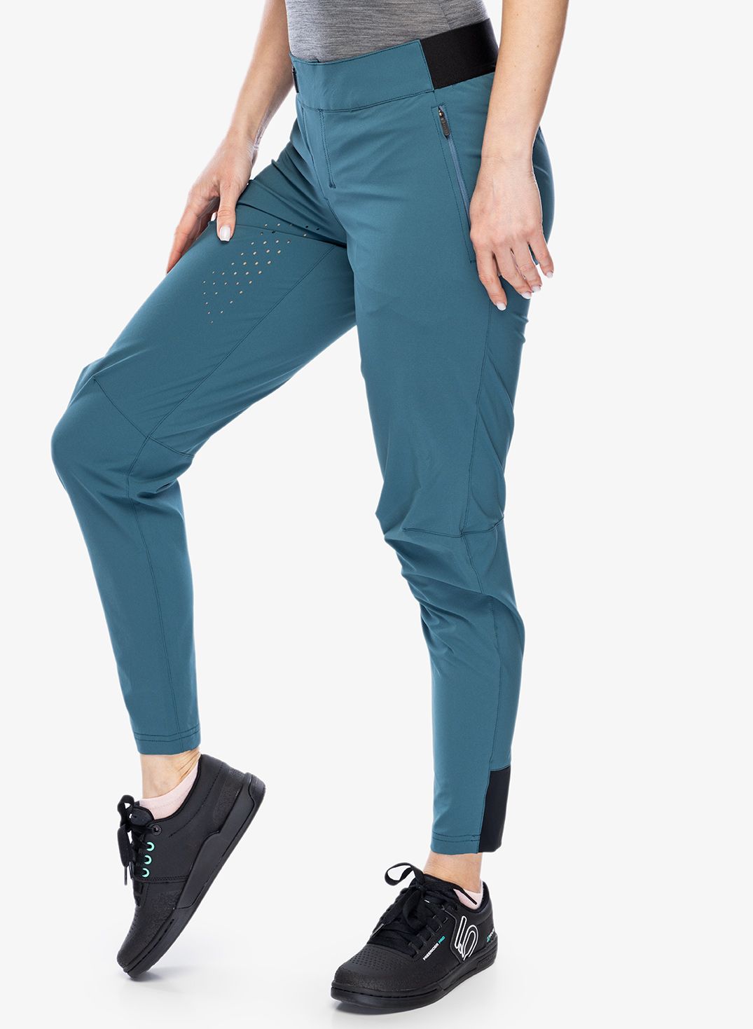 Dámské cyklistické kalhoty ION Tech Logo Pants - cosmic/blue
