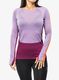 Funkční mikina dámská Icebreaker 125 ZoneKnit LS Crewe - purple
