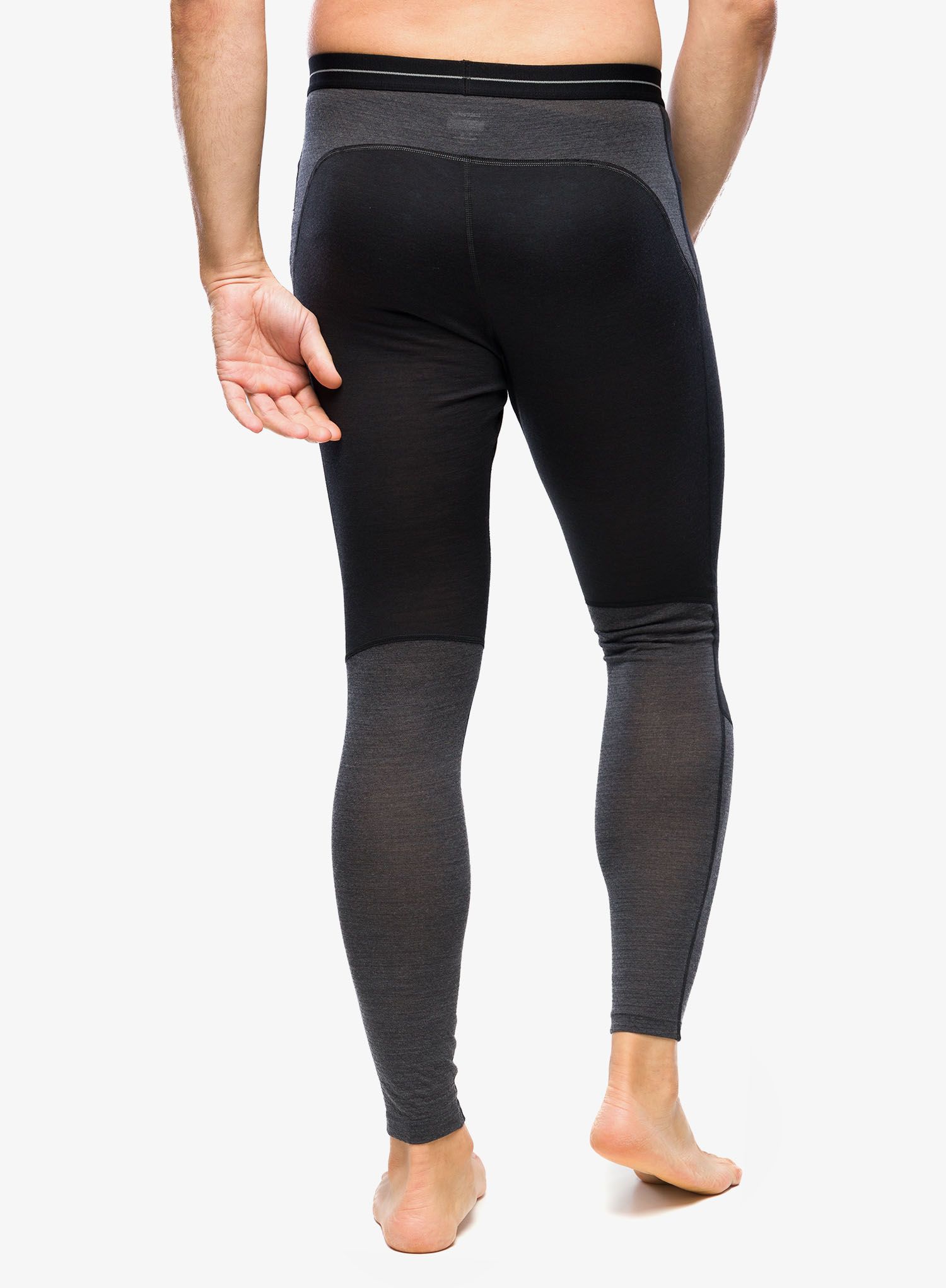 Termolegíny Icebreaker 125 ZoneKnit Leggings - black/jet