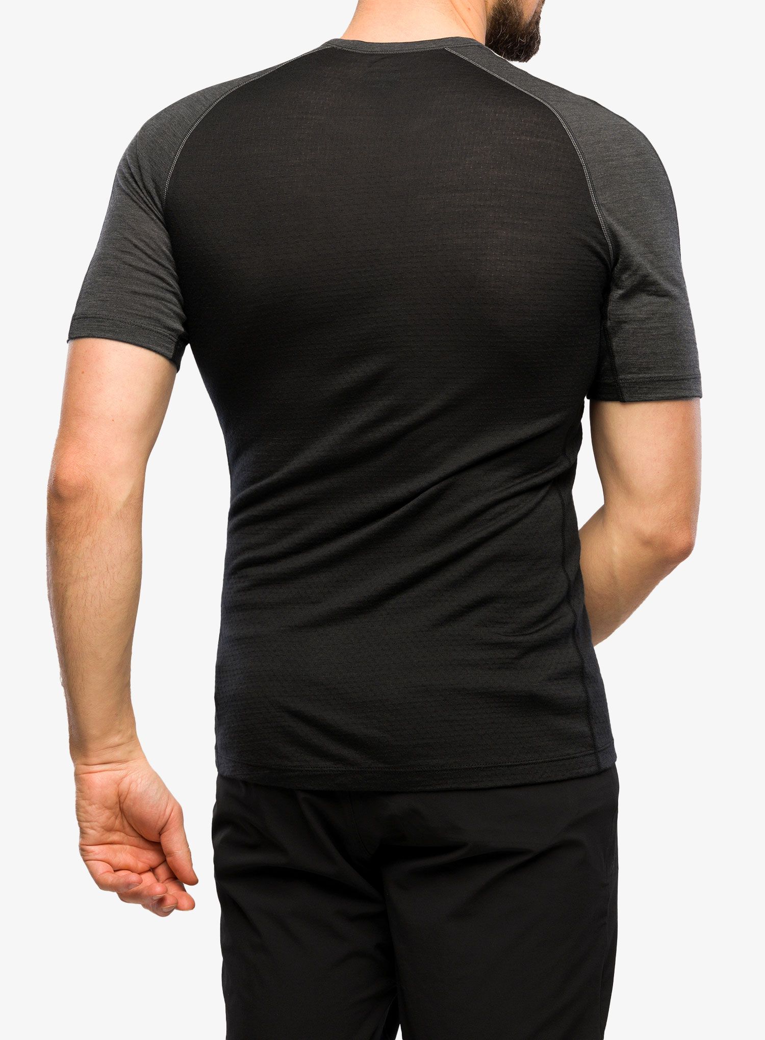 Termotriko Icebreaker 125 ZoneKnit SS Crewe - jet/black