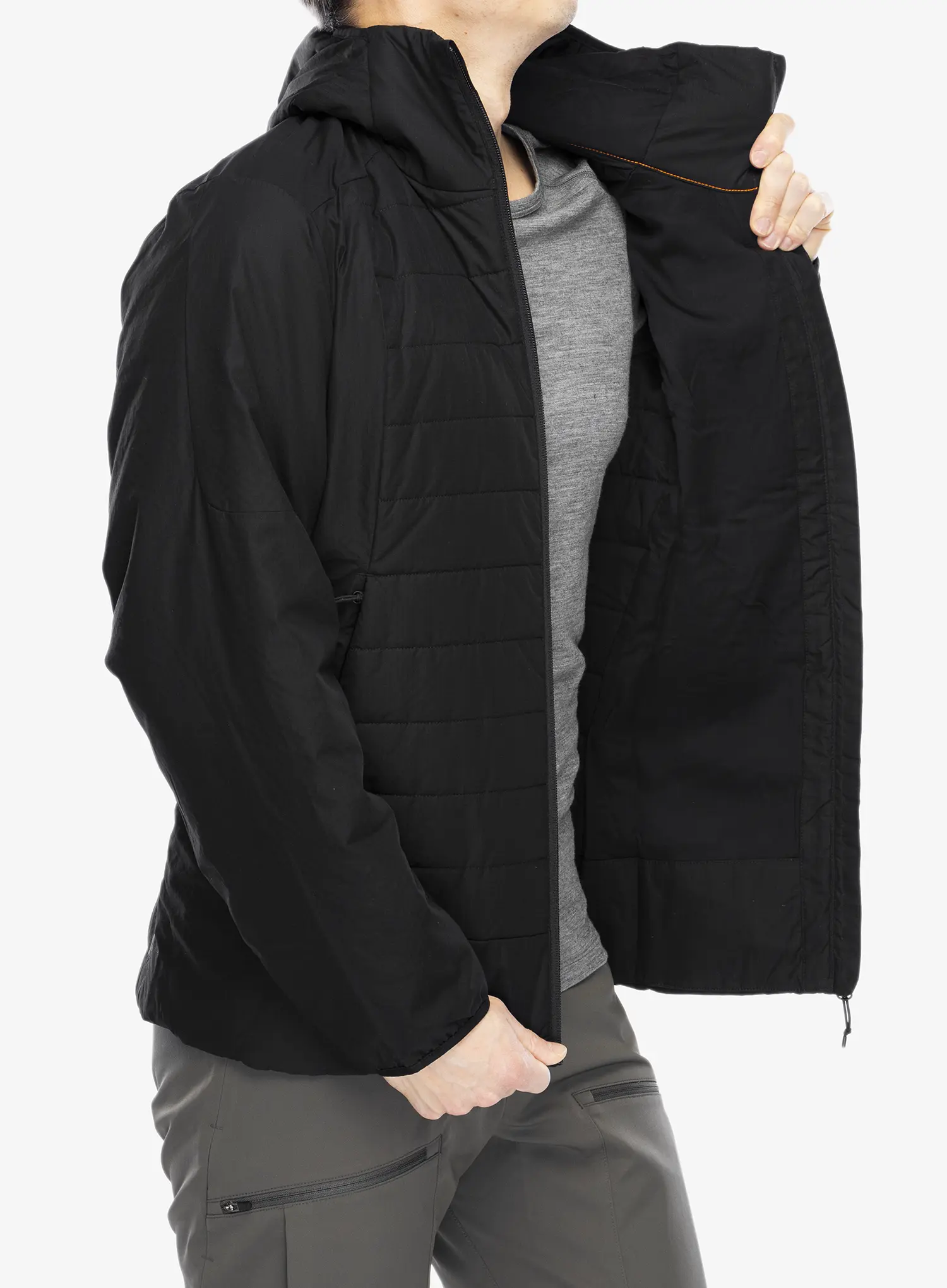 Zateplená bunda Icebreaker 1360 Merino Loft Jacket - black