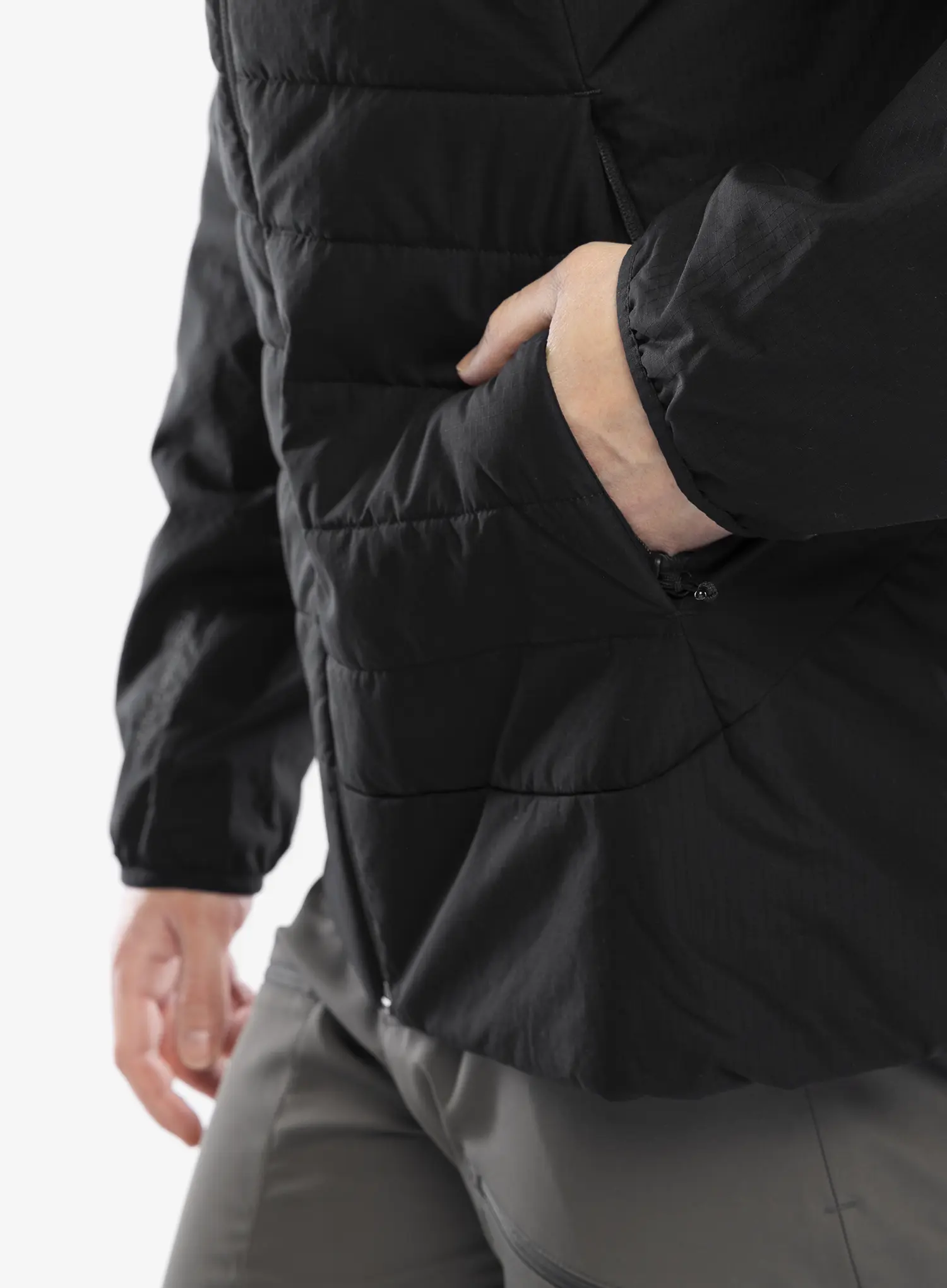 Zateplená bunda Icebreaker 1360 Merino Loft Jacket - black