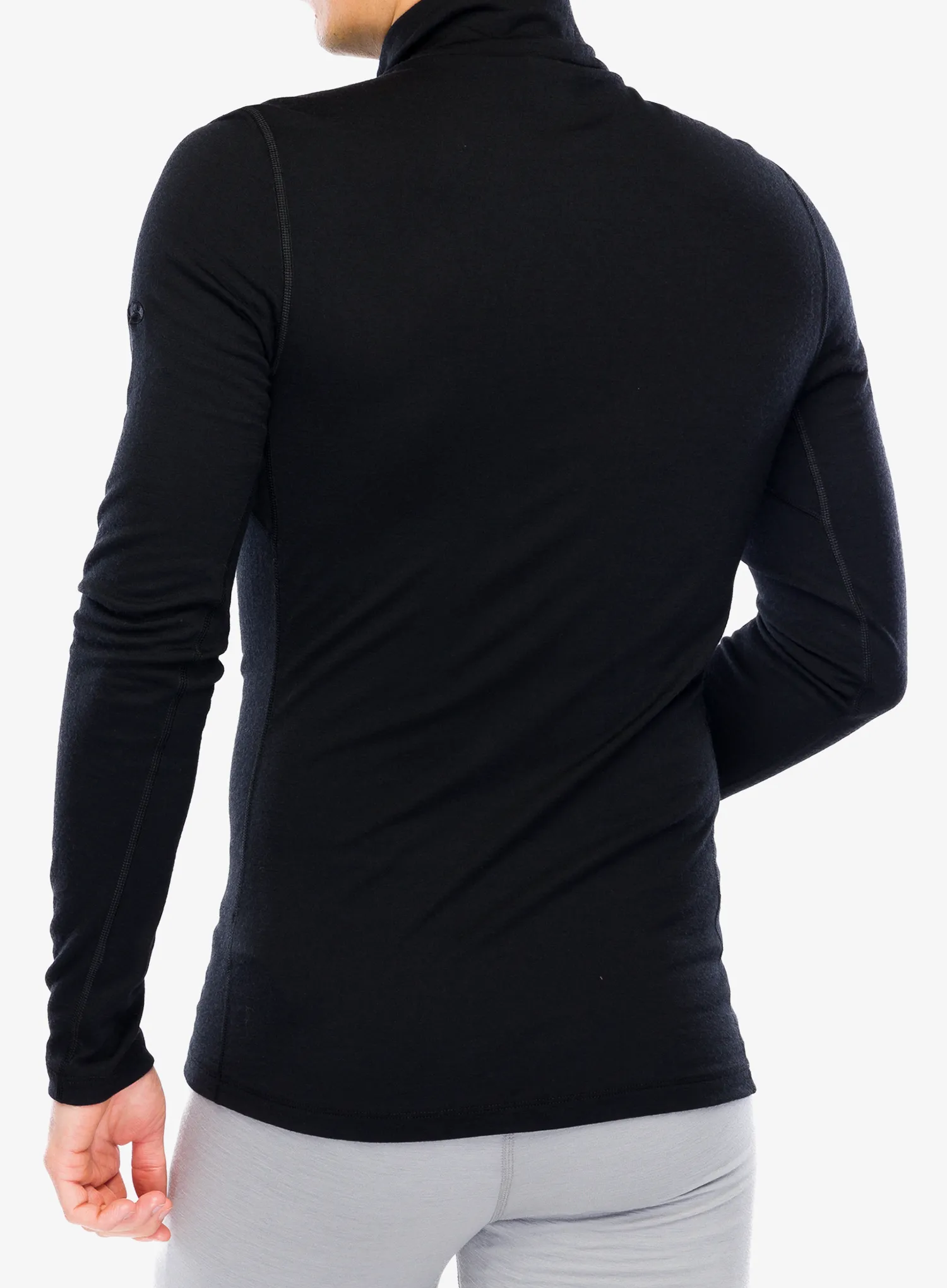 Termální mikina Icebreaker 200 Oasis L/S Half Zip - black