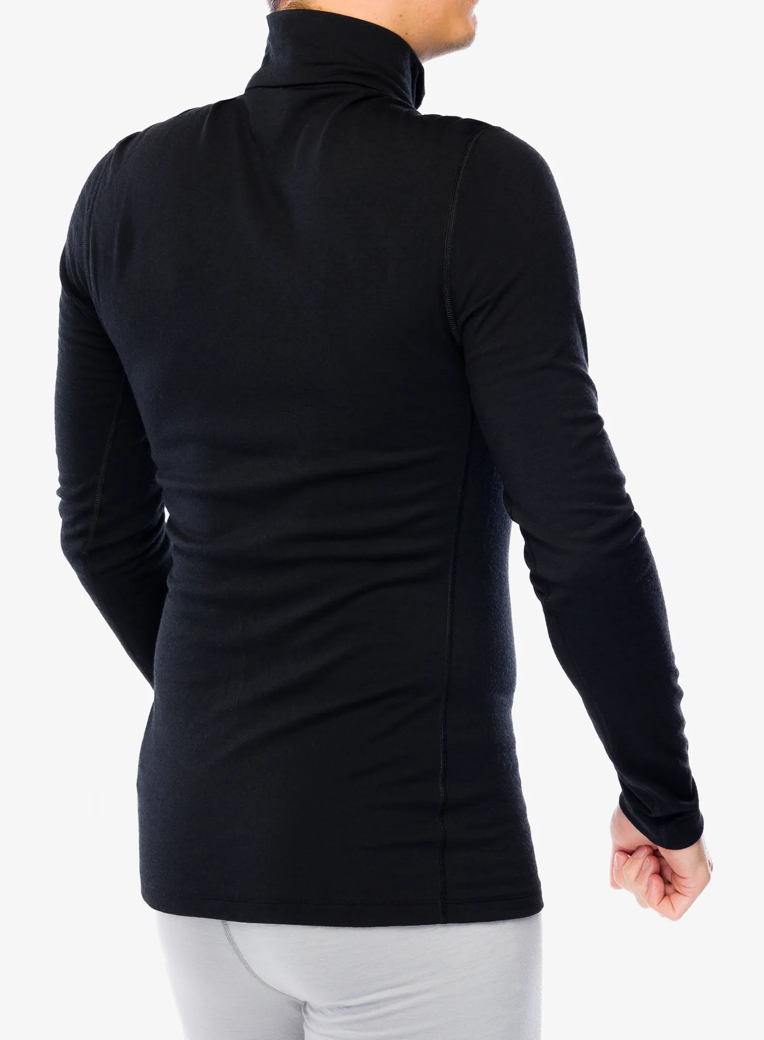 Termální mikina Icebreaker 200 Oasis L/S Half Zip - black