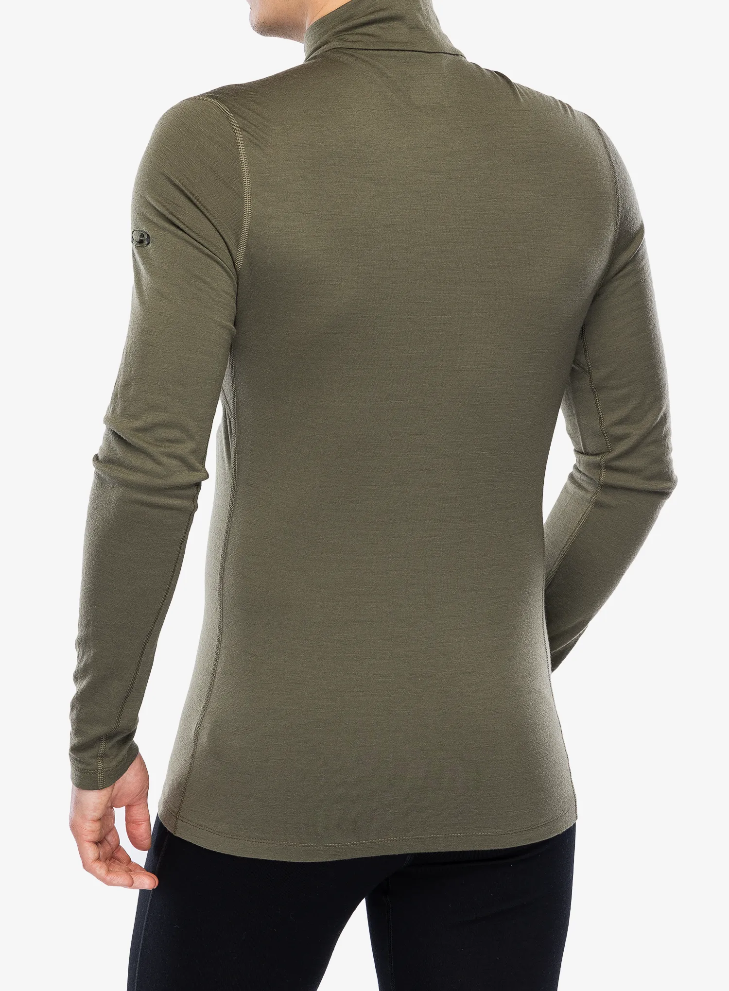 Termální mikina Icebreaker 200 Oasis L/S Half Zip - loden
