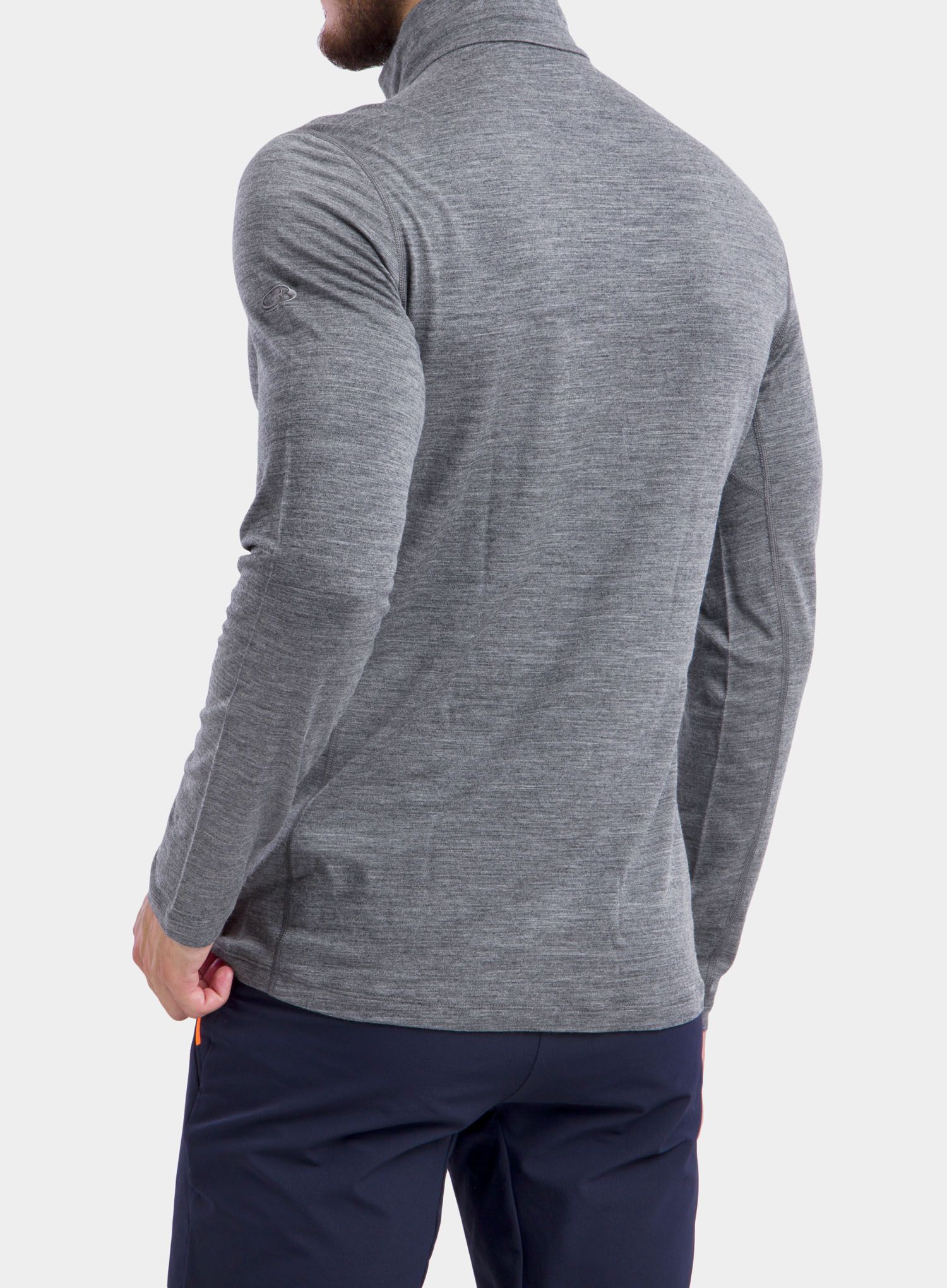 Termální mikina Icebreaker 200 Oasis L/S Half Zip - stone
