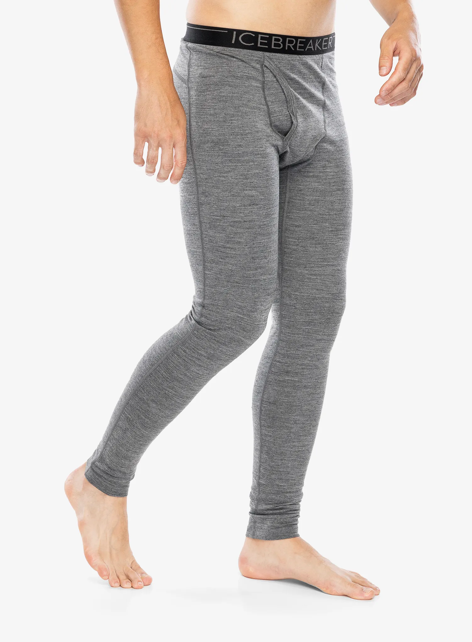 Termolegíny Icebreaker 200 Oasis Leggings W/Fly - gritstone