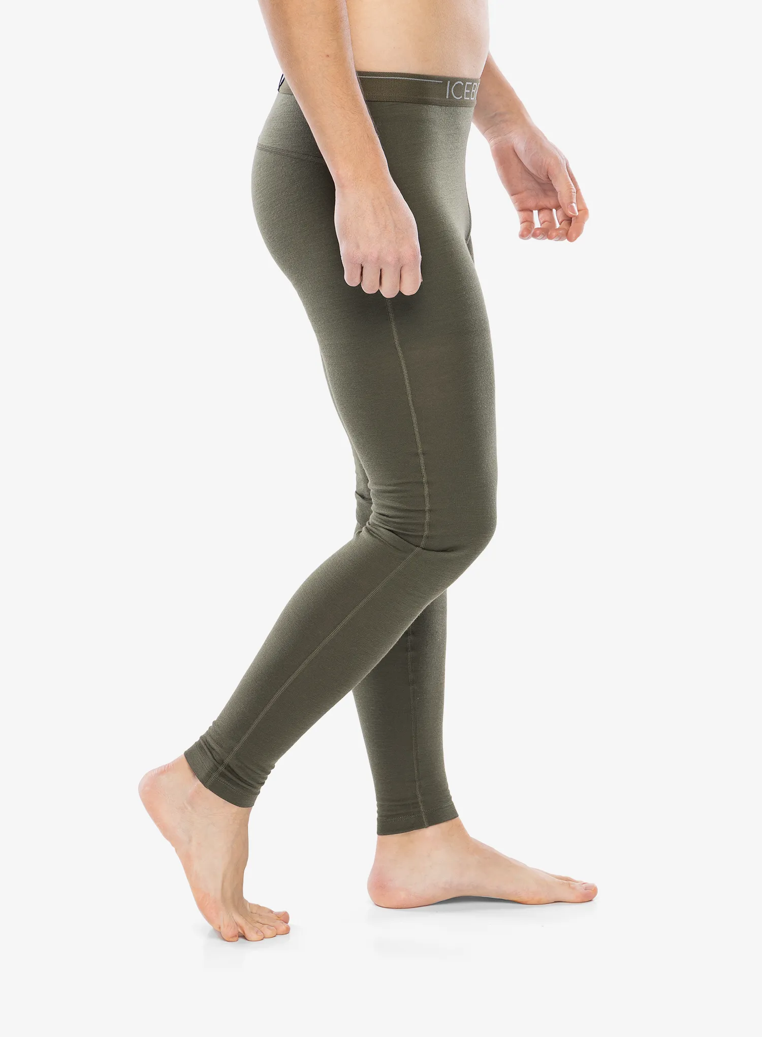 Termální legíny Icebreaker 200 Oasis Leggings - loden