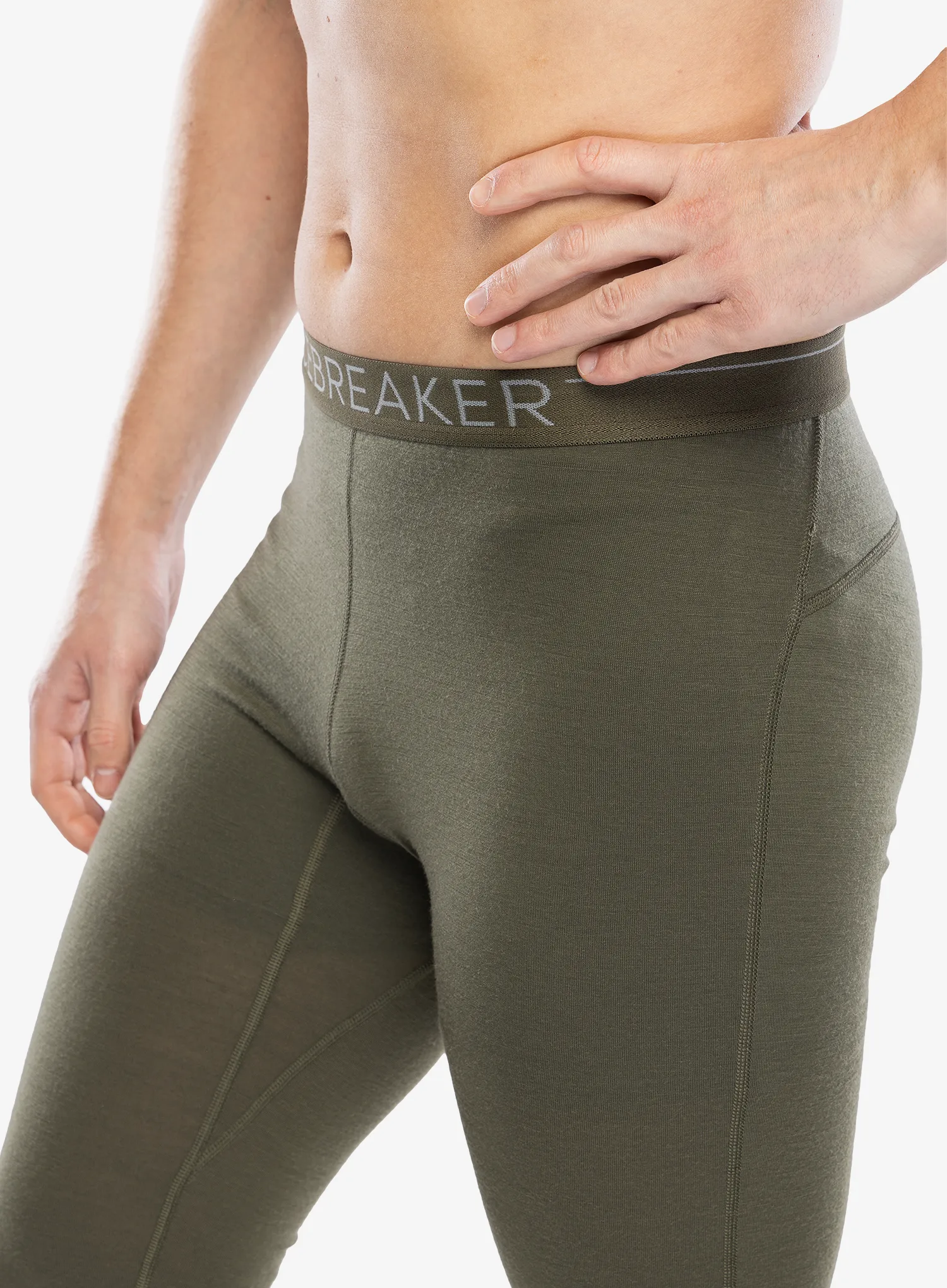 Termální legíny Icebreaker 200 Oasis Leggings - loden