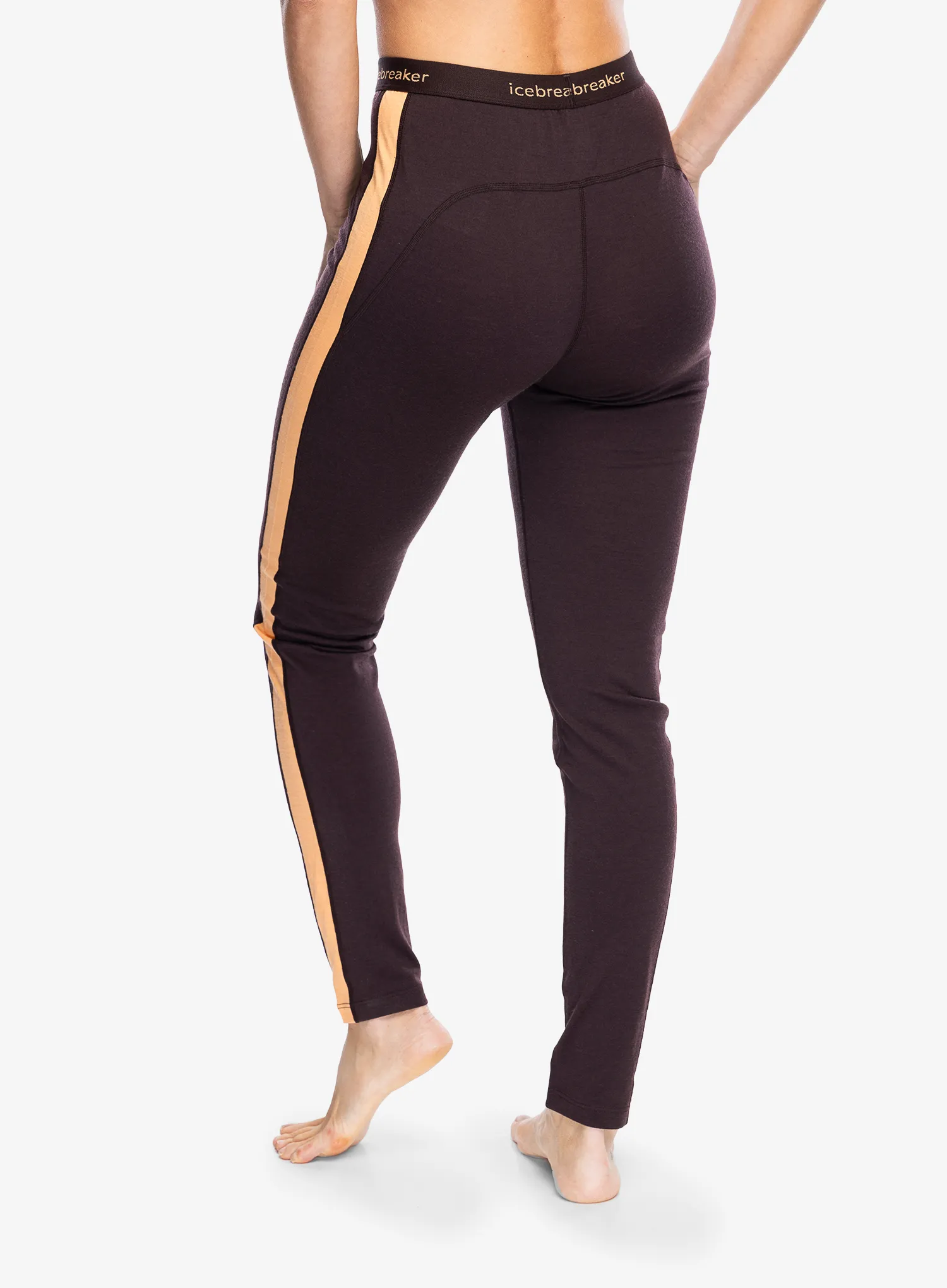 Termolegíny dámské Icebreaker 200 Sonebula Leggings - bittersweet/feldspar/cb