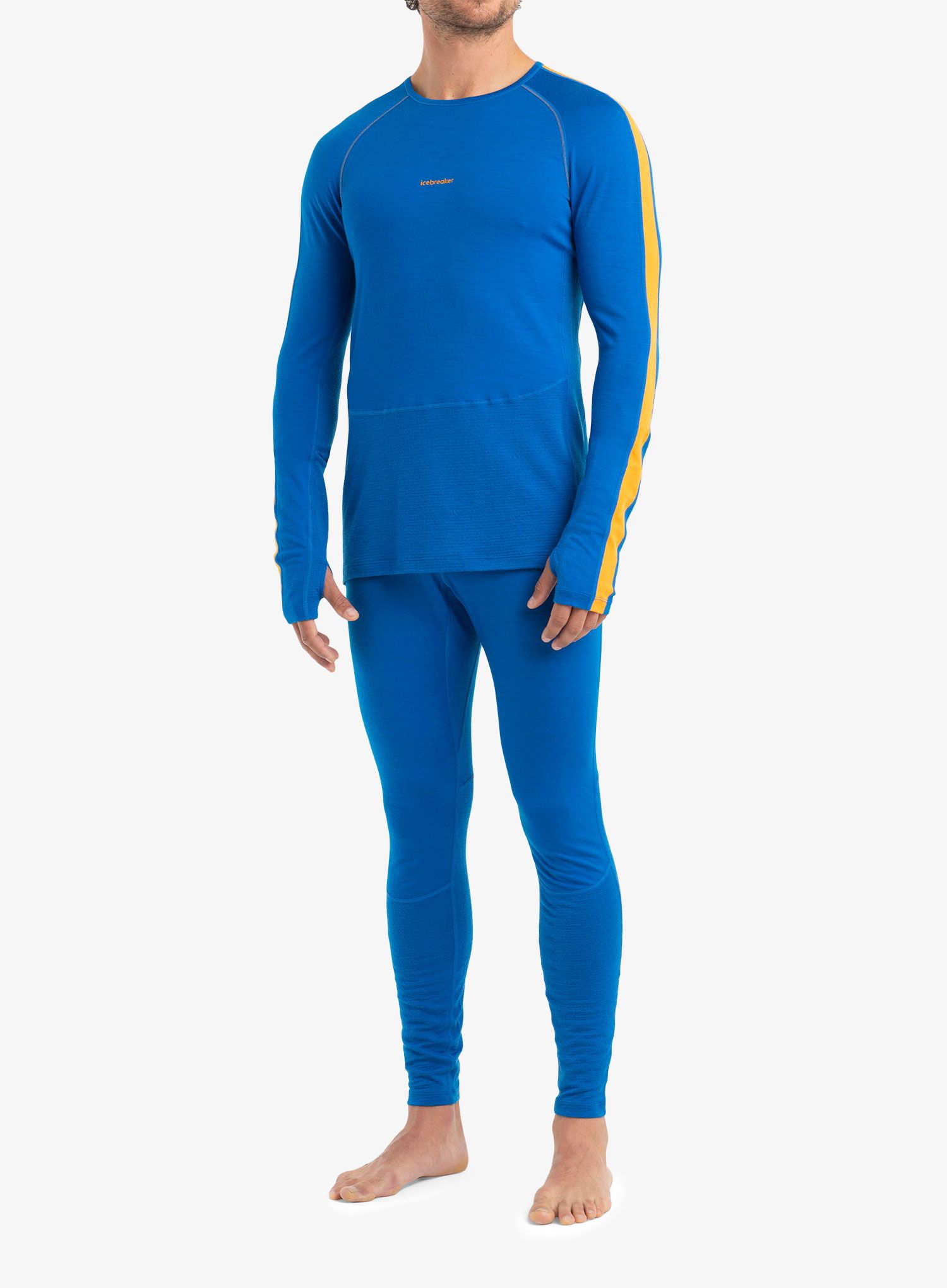 Termolegíny Icebreaker 200 ZoneKnit Leggings - lazurite