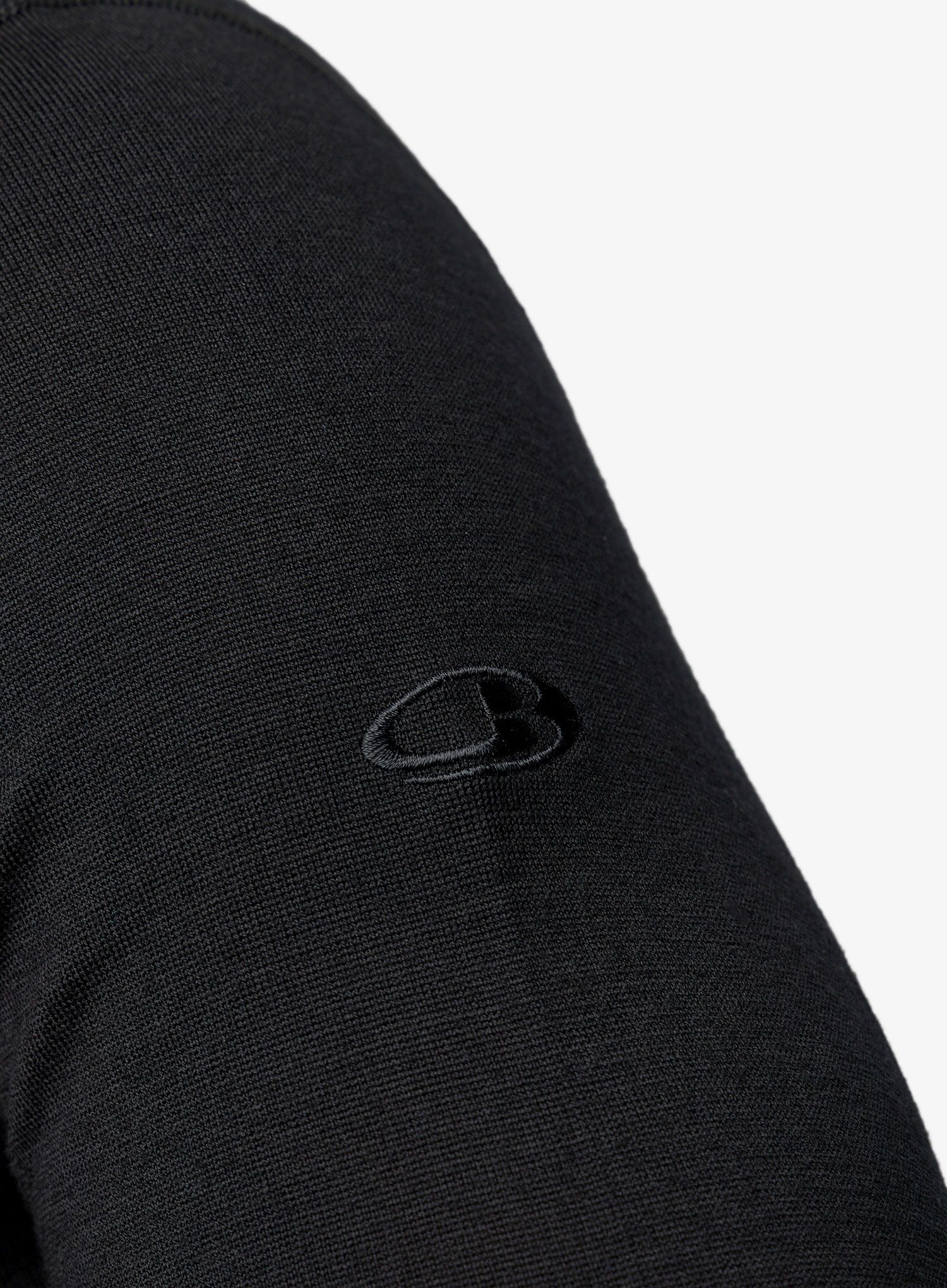Termální mikina Icebreaker 260 Tech L/S Half Zip - black