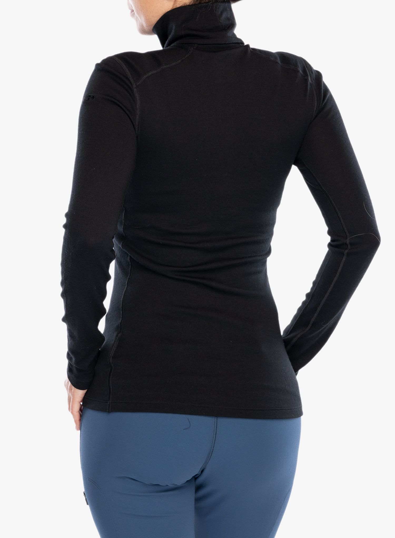 Dámská termální mikina Icebreaker 260 Tech L/S Half Zip - blk
