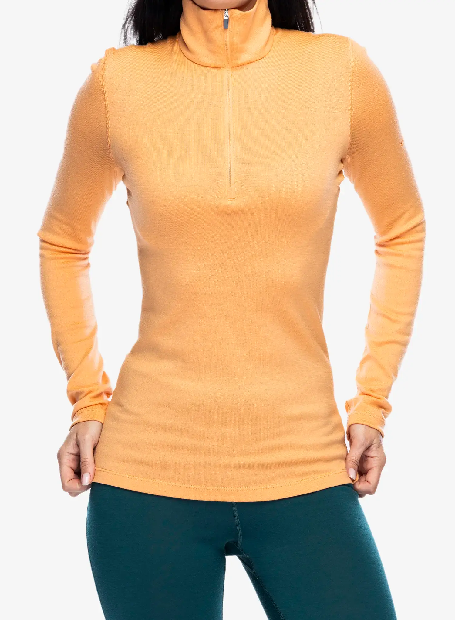Dámská funkční mikina Icebreaker 260 Tech L/S Half Zip - feldspar