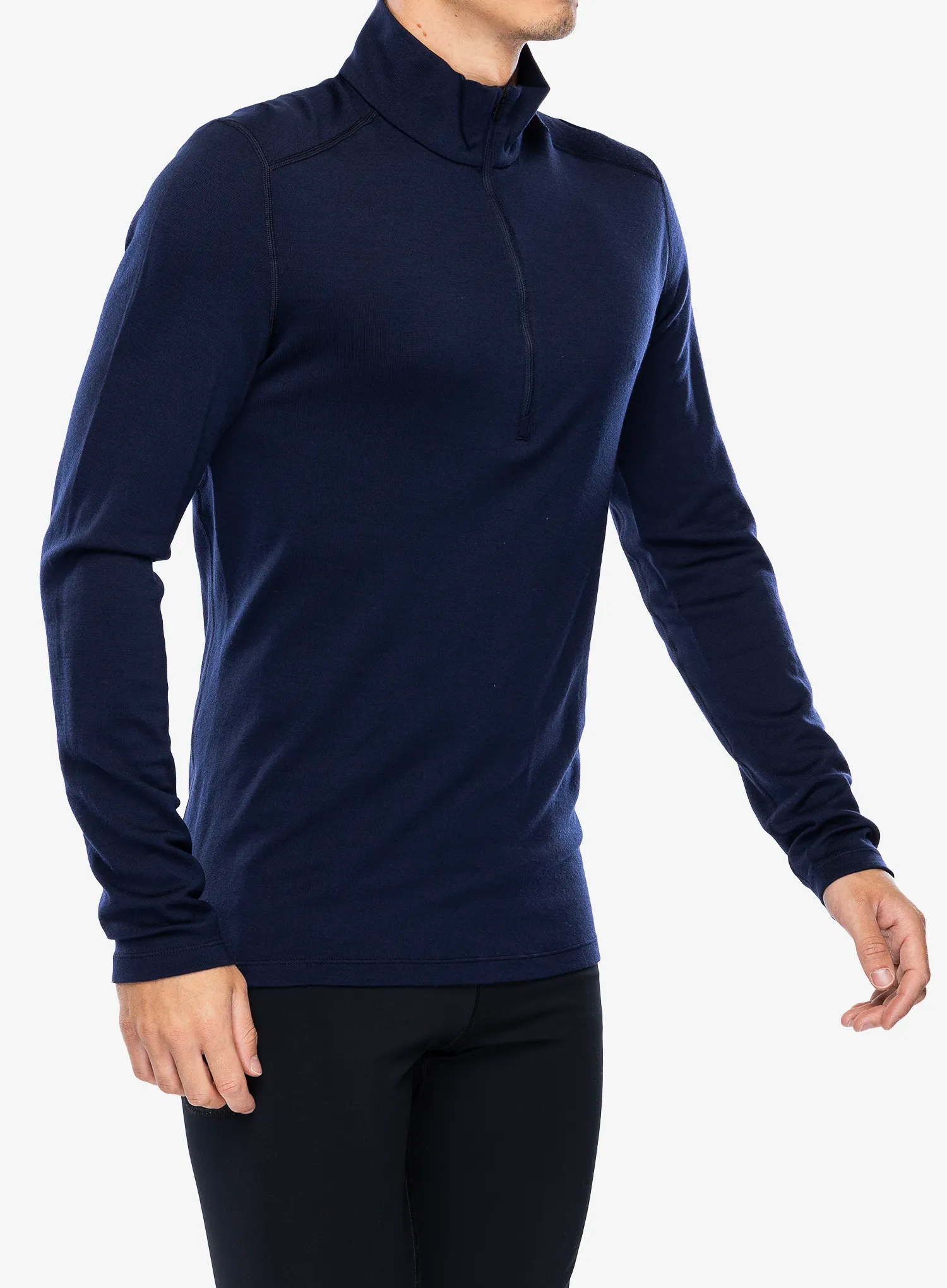 Funkční mikina Icebreaker 260 Tech L/S Half Zip - midnight navy