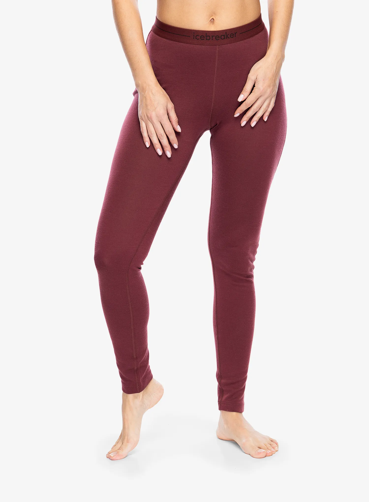 Termolegíny dámské Icebreaker 260 Tech Leggings - port