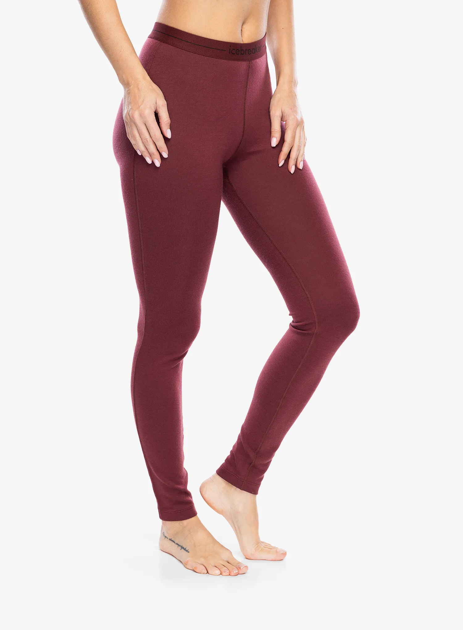 Termolegíny dámské Icebreaker 260 Tech Leggings - port
