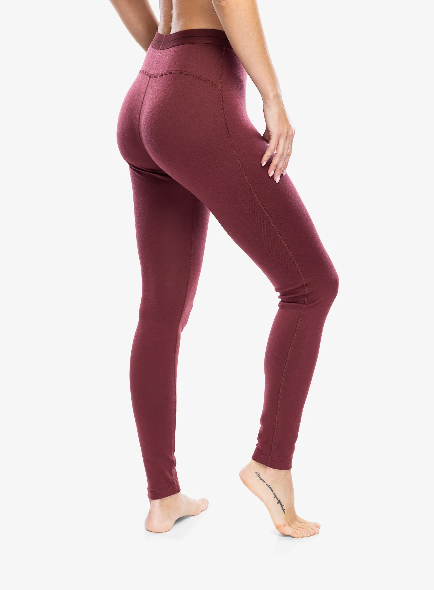 Termolegíny dámské Icebreaker 260 Tech Leggings - port