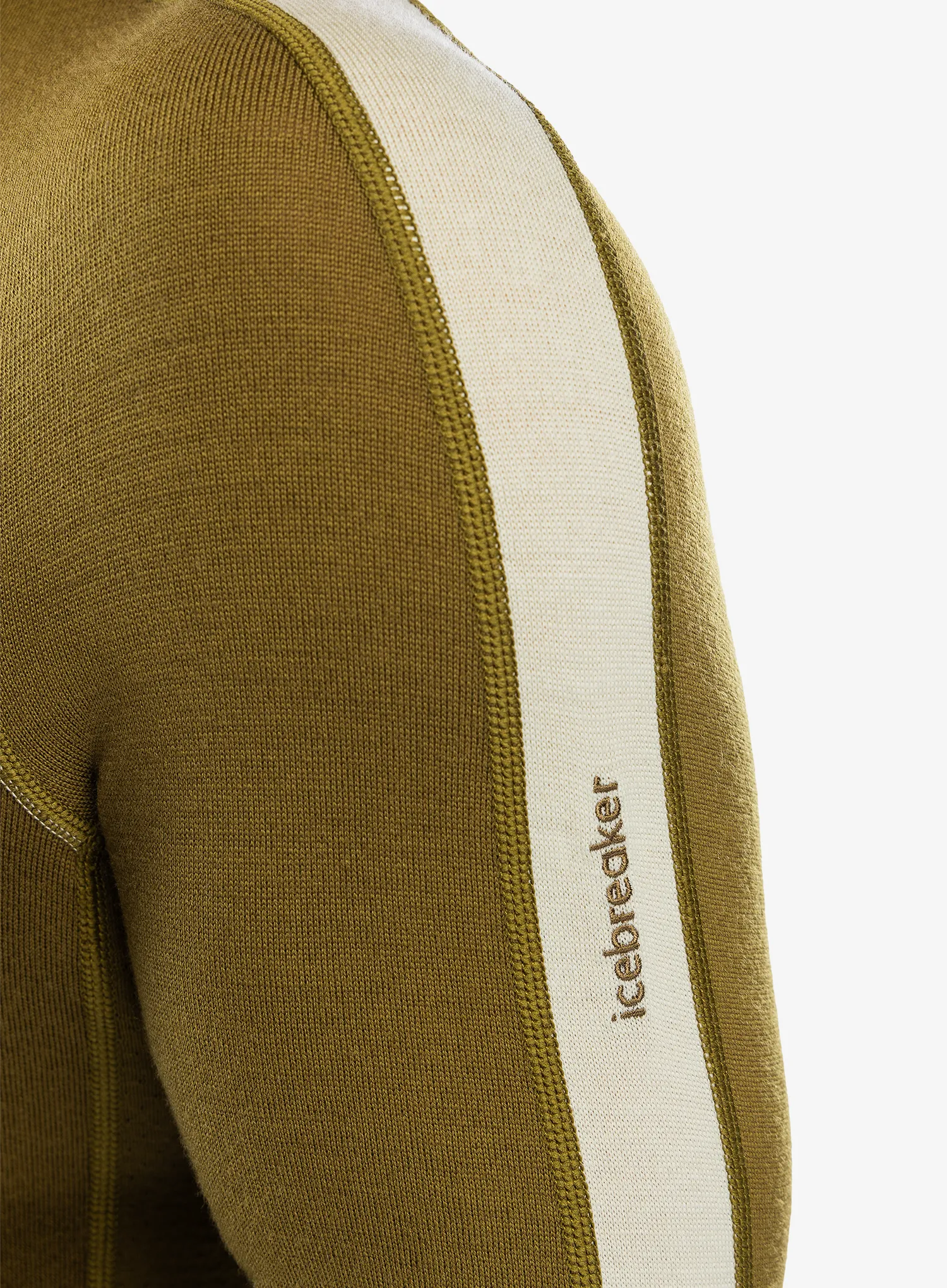 Funkční mikina Icebreaker 260 ZoneKnit LS Half Zip - algae/ashen/cb